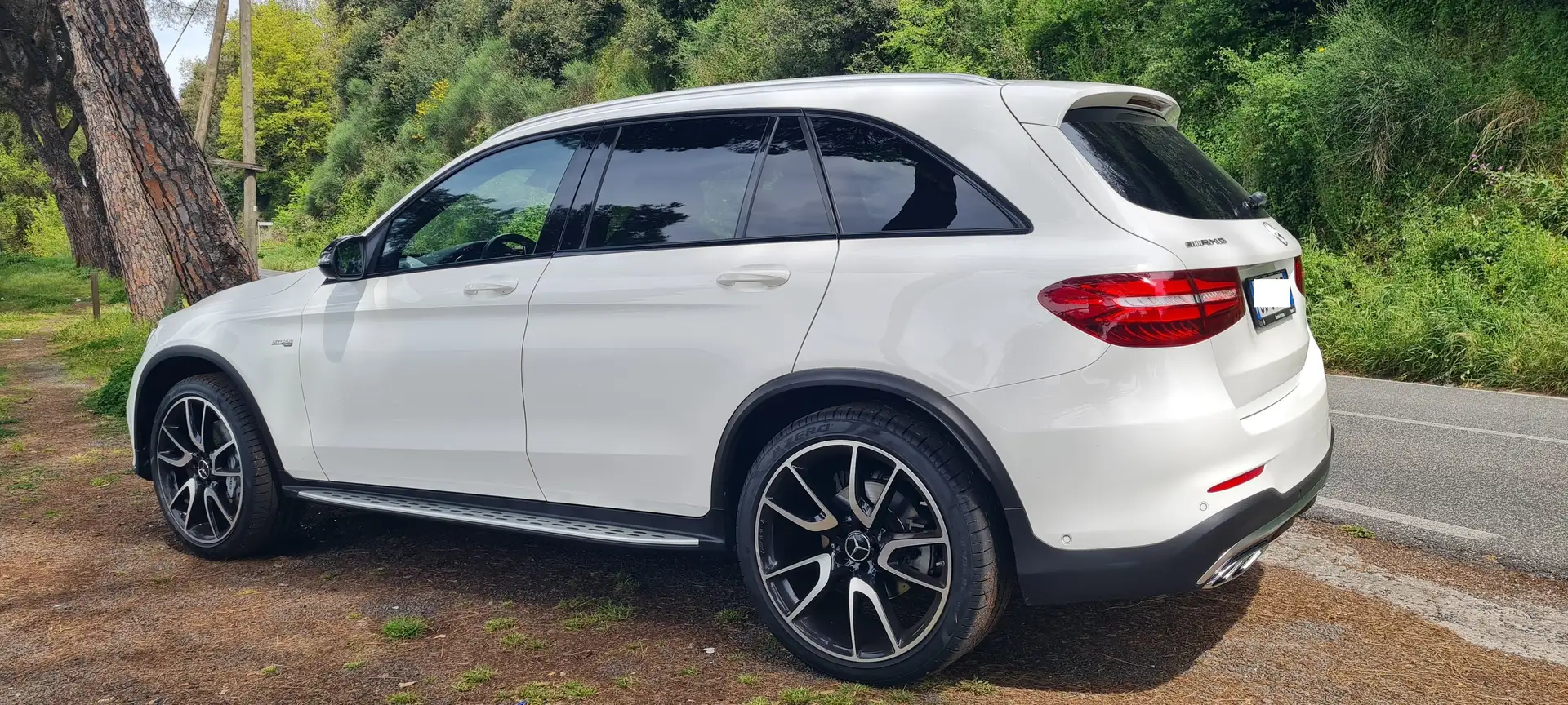 Mercedes-Benz GLC 43 AMG GLC AMG 43 Biturbo 4matic automatica 08/20 Benzina Bianco - 2