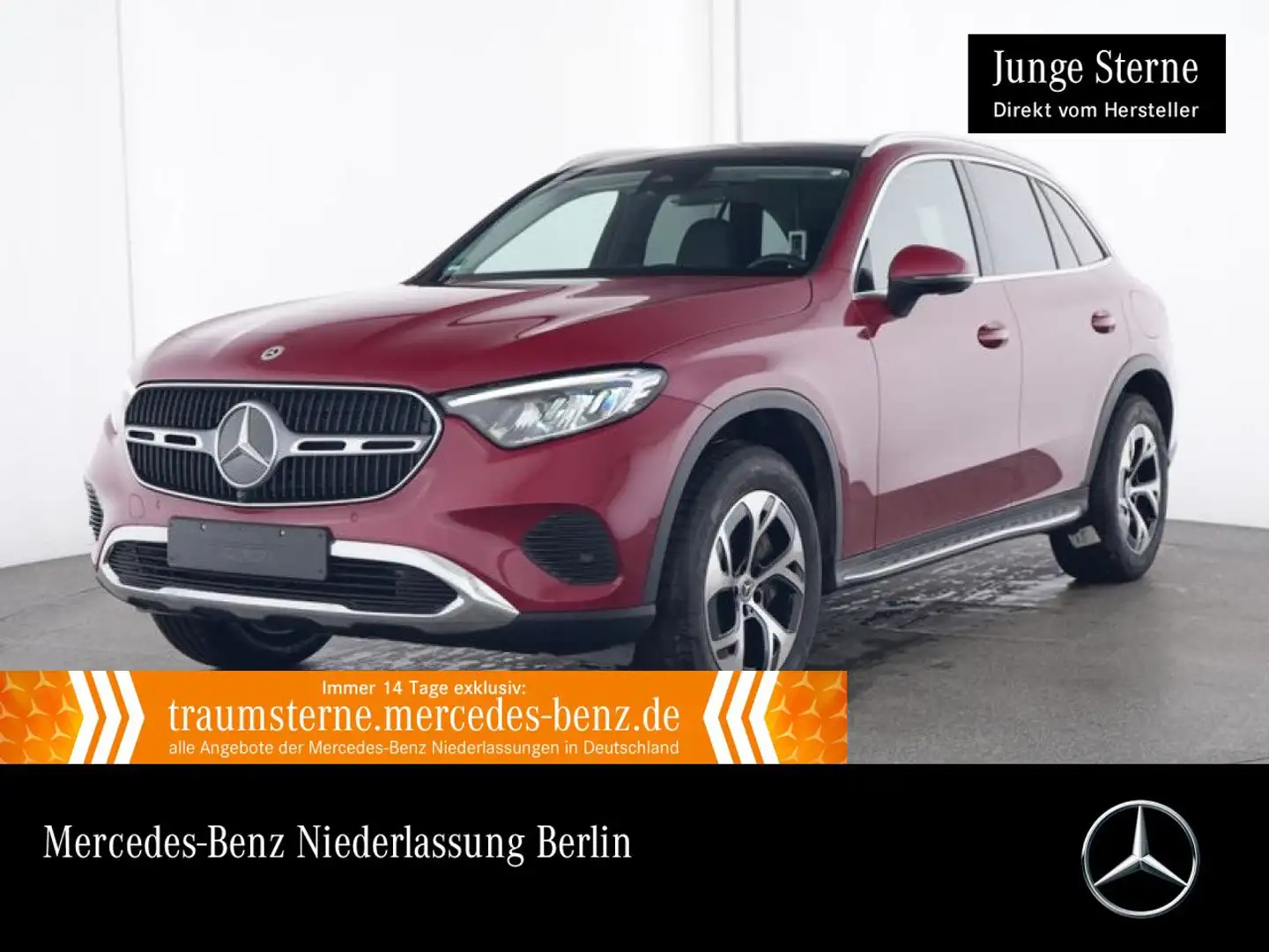 Mercedes-Benz GLC 300 e 4M AVANTG+PANO+AHK+LED+KAMERA+TOTW+9G Rouge - 1