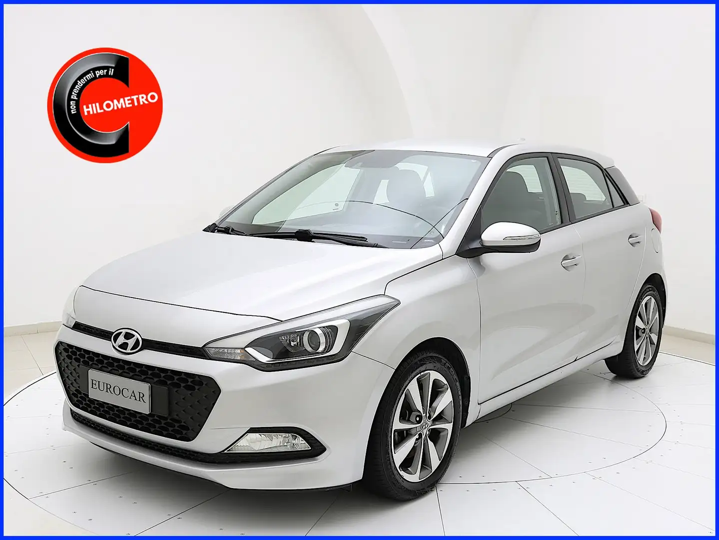 Hyundai i20 1.1 CRDi 75CV 5 Porte Comfort✔️ Argent - 1