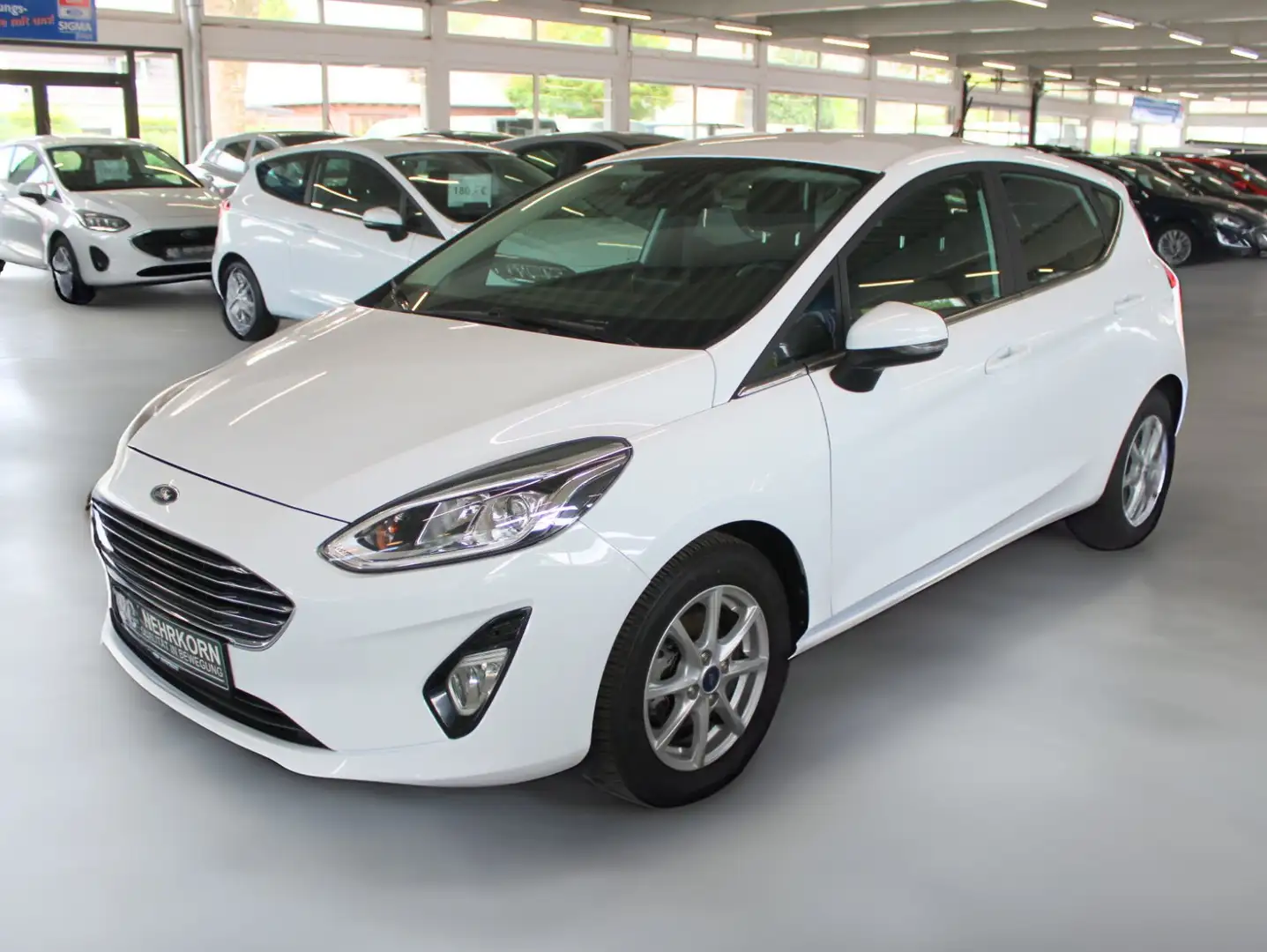 Ford Fiesta MHEV Titanium 5-trg Klima LED WinterPaket 1.Hand Bianco - 2