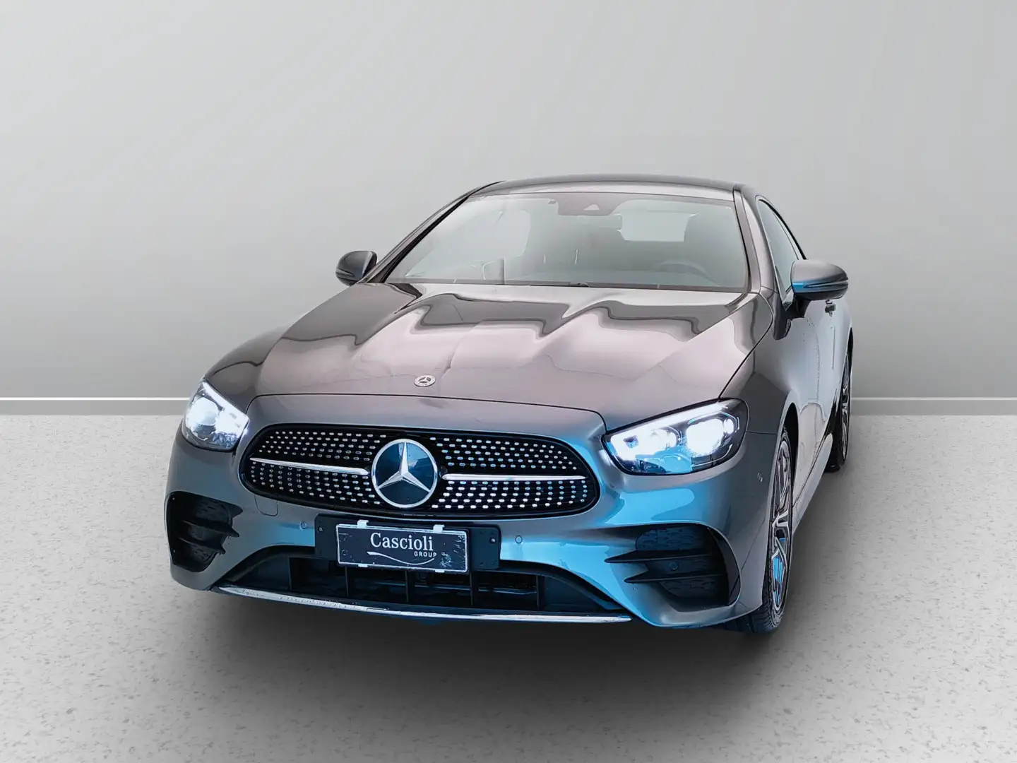 Mercedes-Benz E 220 E coupe 220 d Premium Plus auto my20 Grigio - 1