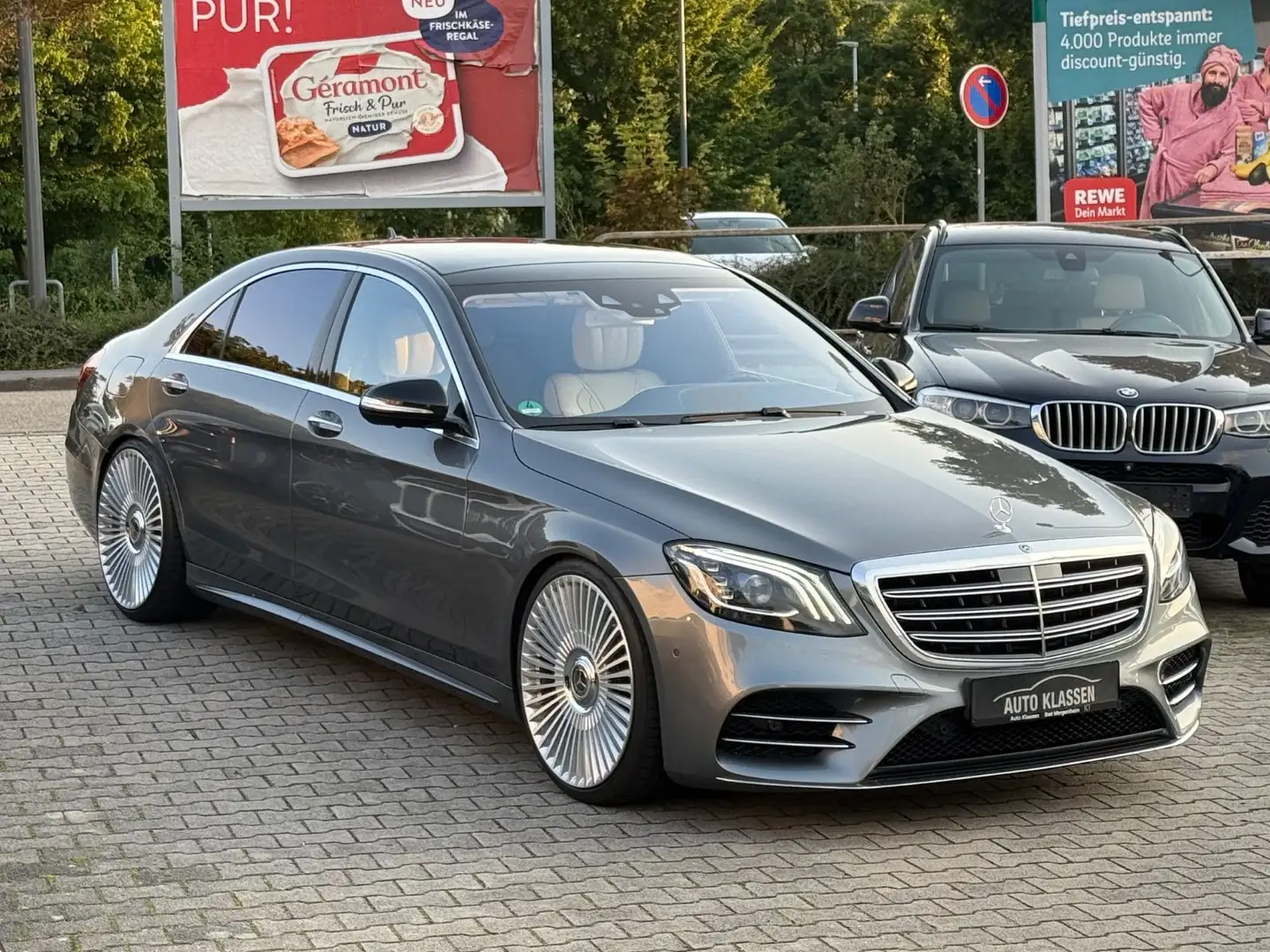 Mercedes-Benz S 400 d 4Matic Lang/AMG+/First Class/LaChanti 22 Gris - 1