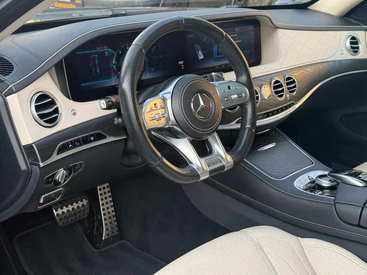 Mercedes-Benz S 400 d 4Matic Lang/AMG+/First Class/LaChanti 22 Gris - 2