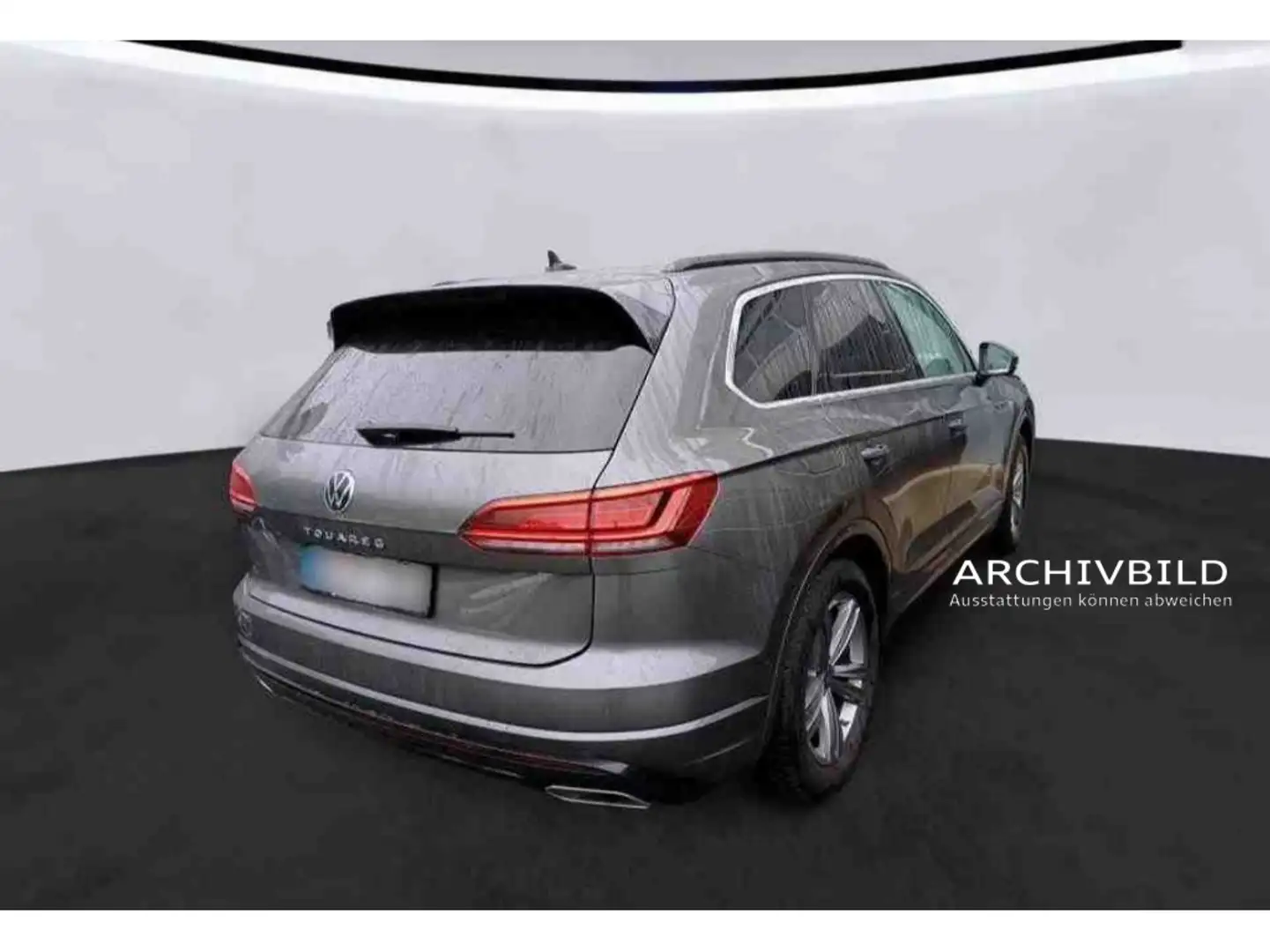 Volkswagen Touareg V6 R-Line PANO LUFT LEDER HUD MEMORY Gris - 2