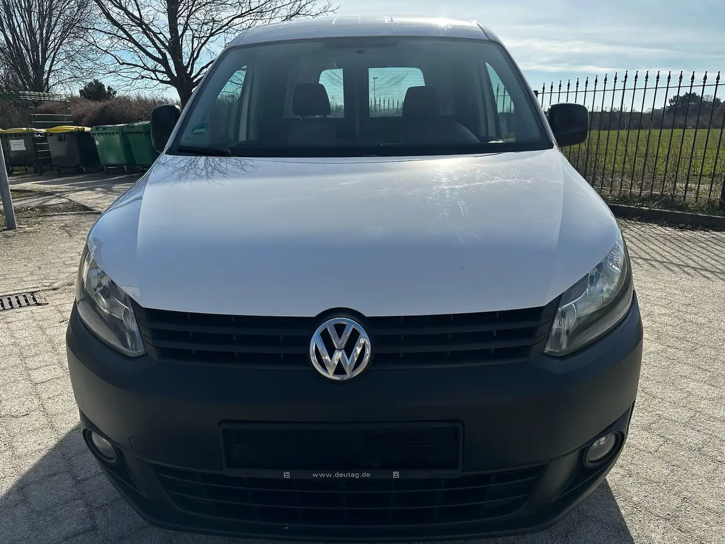 Volkswagen Caddy 1,6 DSG Kasten Leder*Klimaanalge*Ahk Weiß - 2