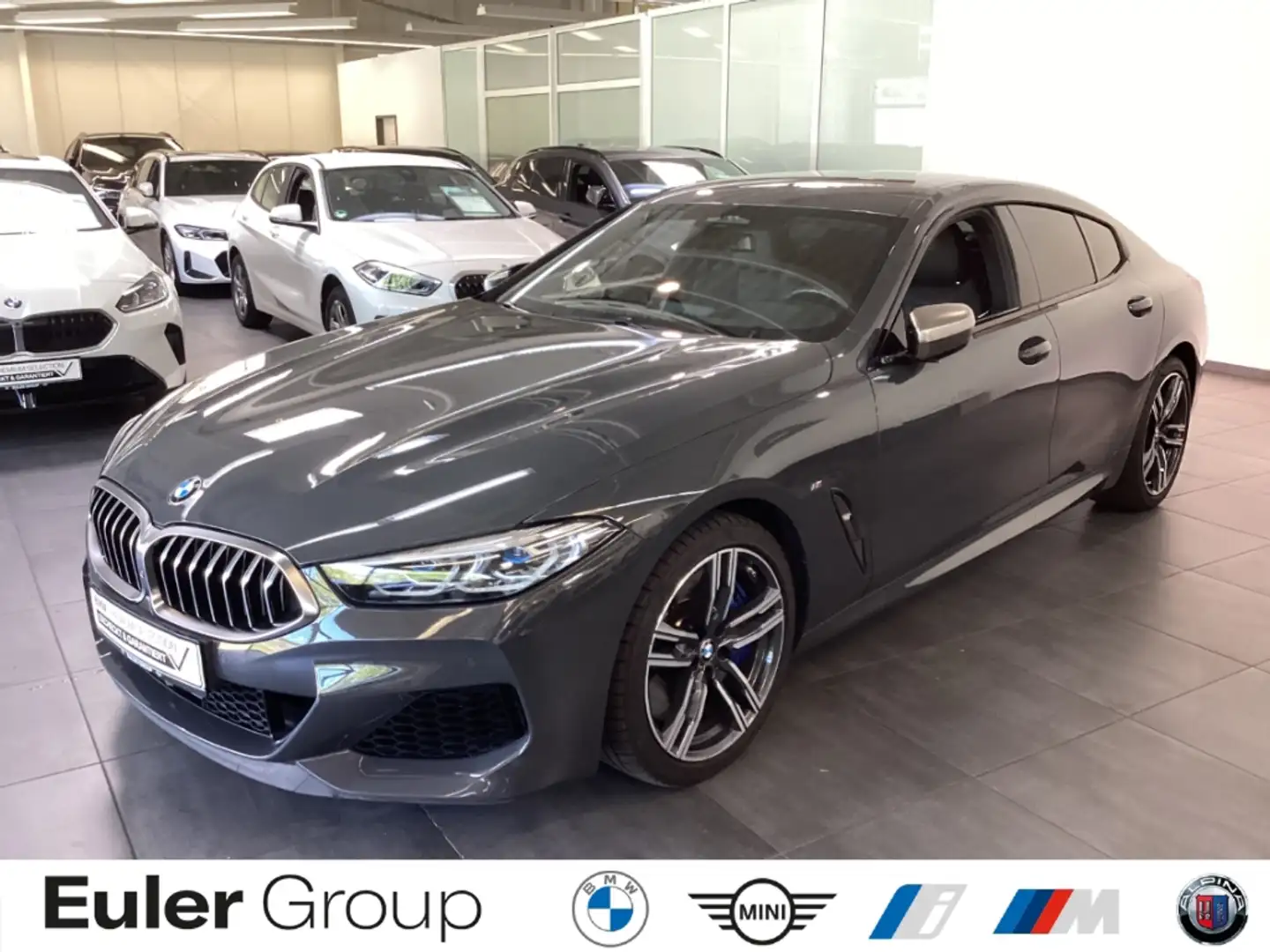 BMW M850 i A xDrive Gran Coupe M Sport HUD Navi ACC ParkAss Grau - 1