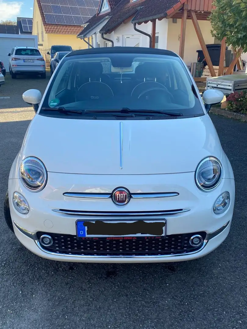 Fiat 500C 500 C 1.2 8VLounge Weiß - 1