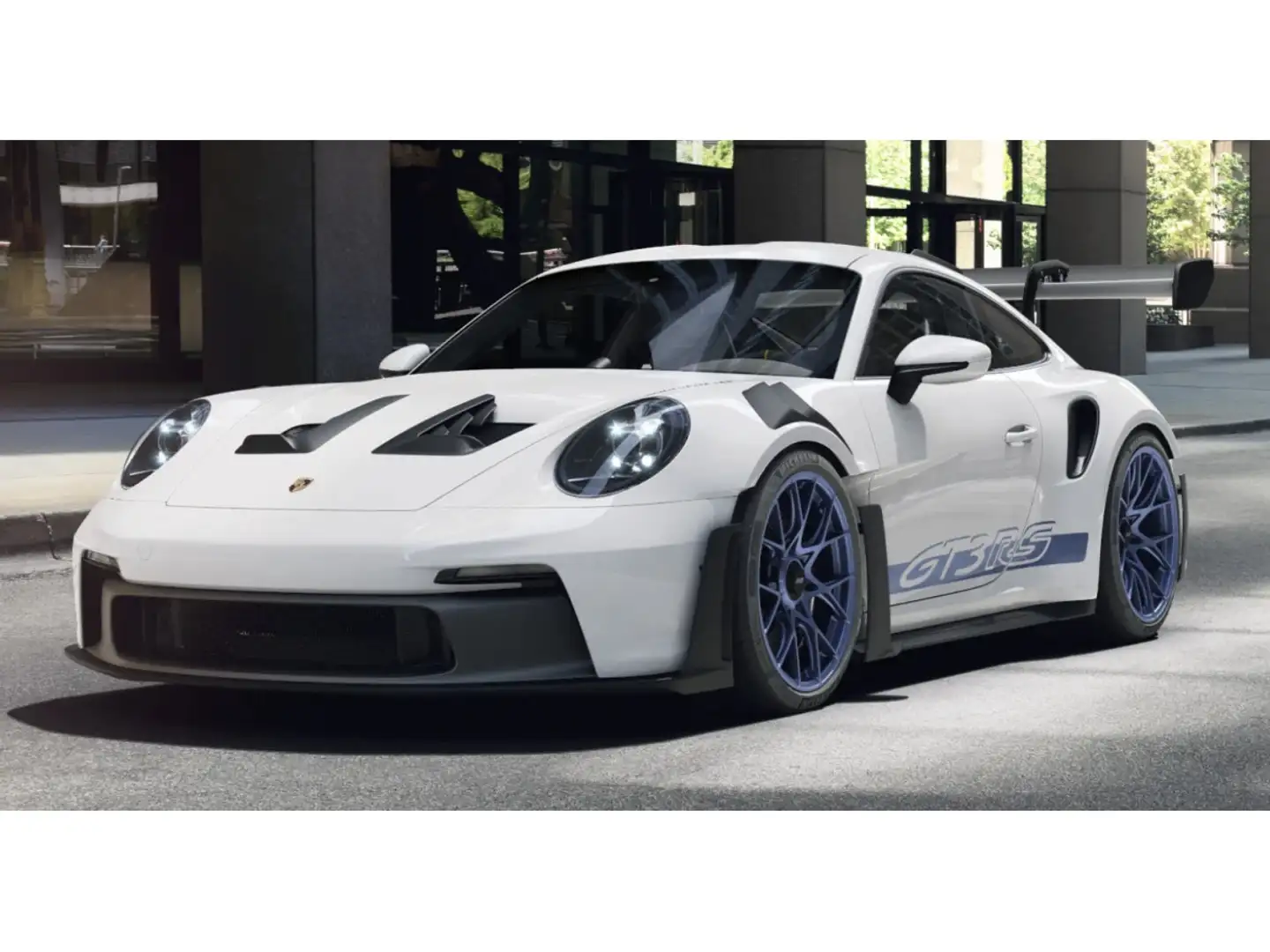 Porsche 911 Porsche 911 992 GT3 RS Blanc - 1