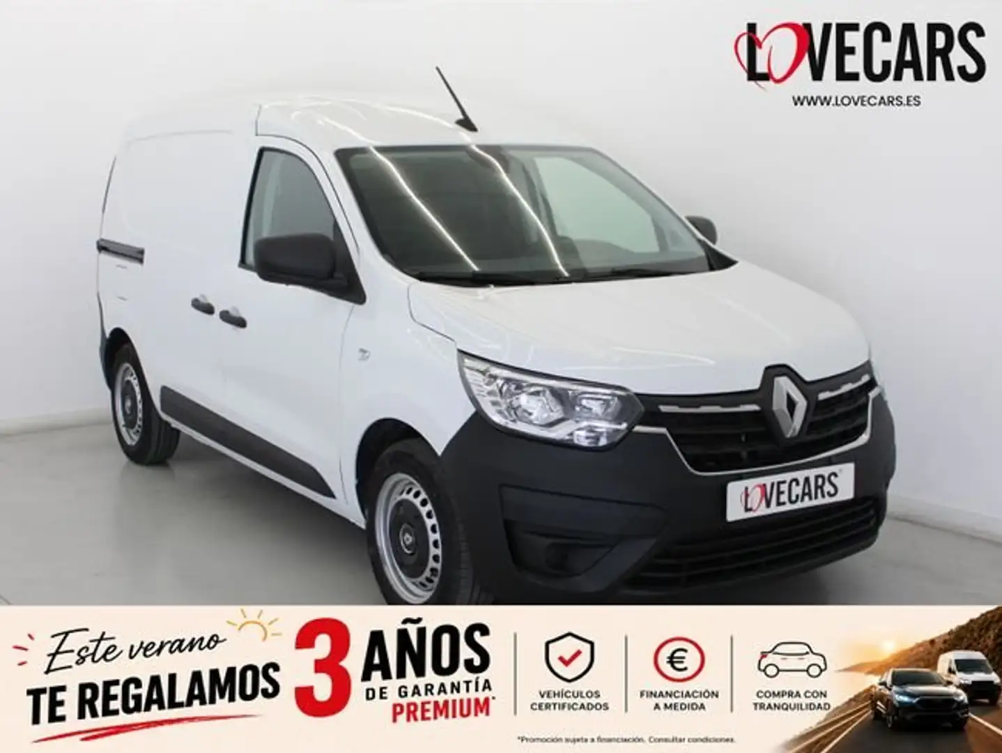 Renault Express 1.5 DCI  FURGÓN GPS 95 Blanco - 1