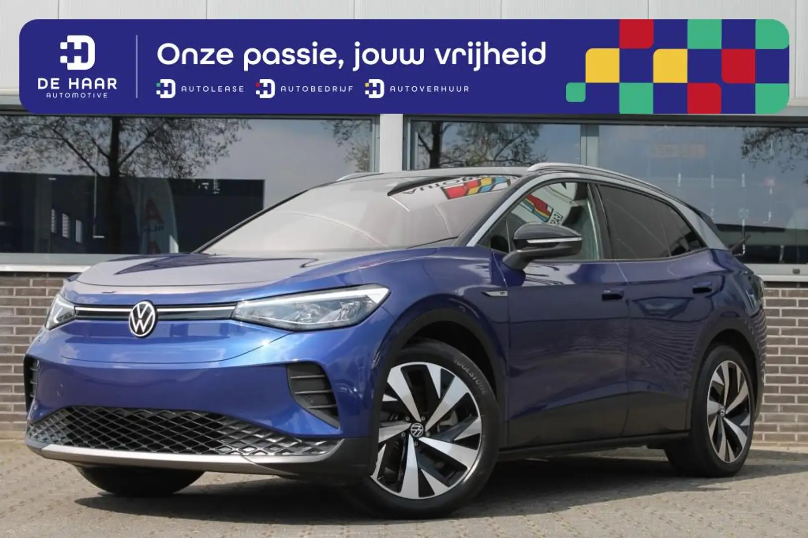 Volkswagen ID.4 First 77 kWh - SOH 94% - CruiseControl - Parkeerca Bleu - 1