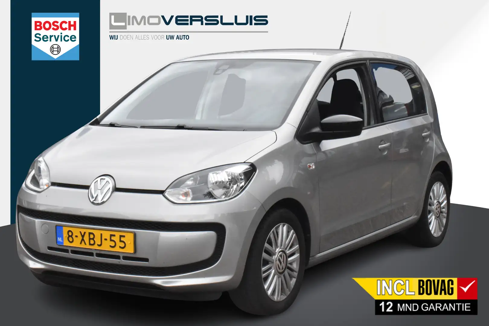 Volkswagen up! 1.0 up! Edition BlueMotion 100% Onderhouden | 5-De Gris - 1