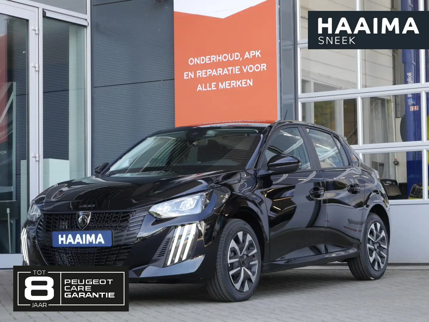 Peugeot 208 Hybrid 100PK e-DCS6 Style | Nieuwe auto | Automaat Zwart - 1