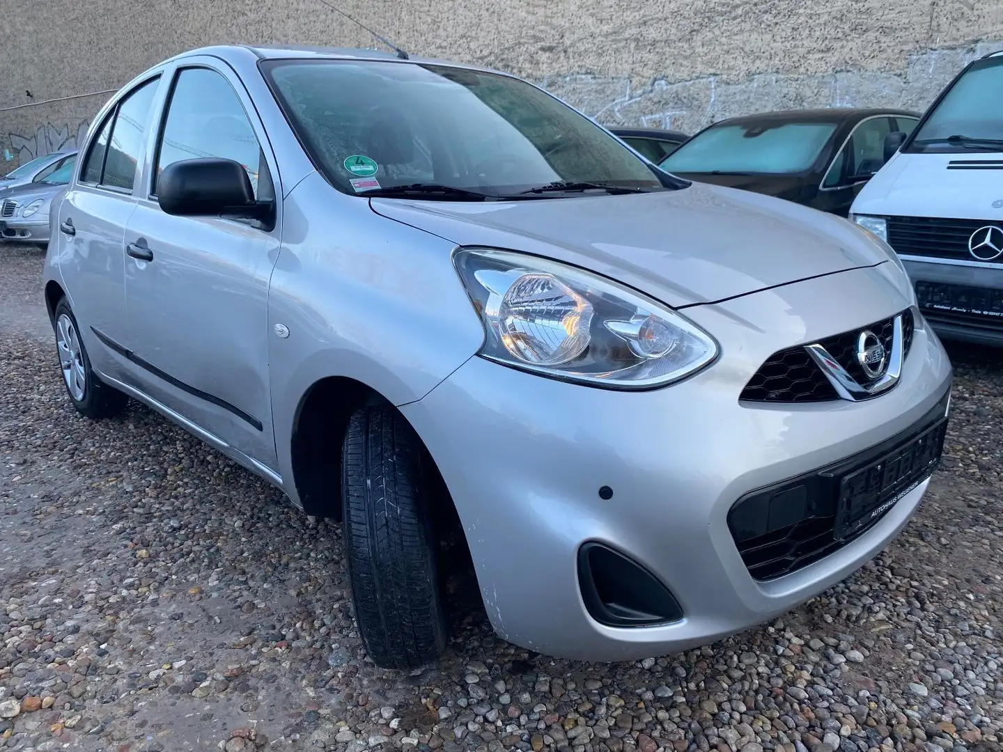 Nissan Micra Visia First-SCHECKHEFT-(1.HAND RENTNERIN) Silber - 2