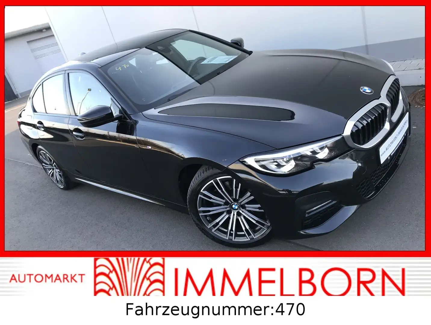 BMW 320 d xD M Sport Kamera*LED*ACC*Leder*LiveCP*18 Black - 1
