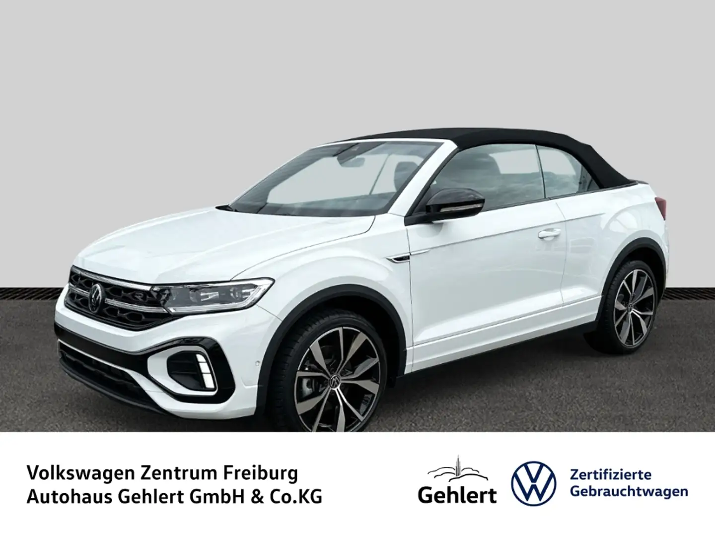 Volkswagen T-Roc Cabriolet R-Line 1.5 TSI DSG AHK Navi IQ:Light Led Blanc - 1