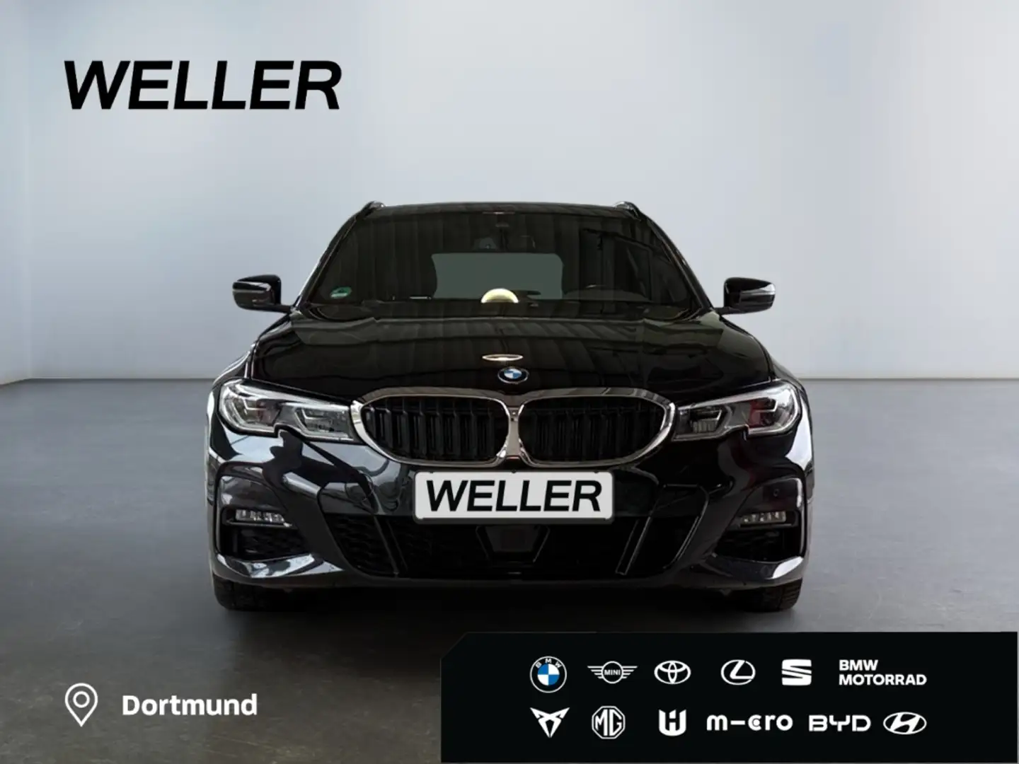 BMW 320 i Touring M Sport *Laser*ACC*Inno*Leder*HiFi* Schwarz - 2