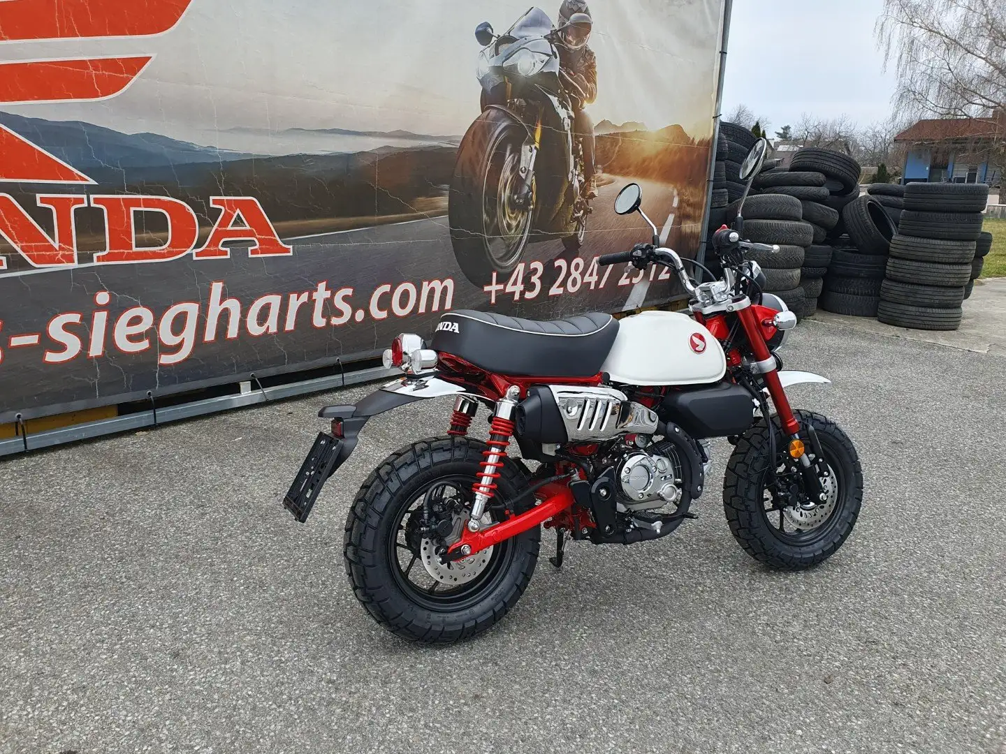Honda Monkey 125 Roşu - 2
