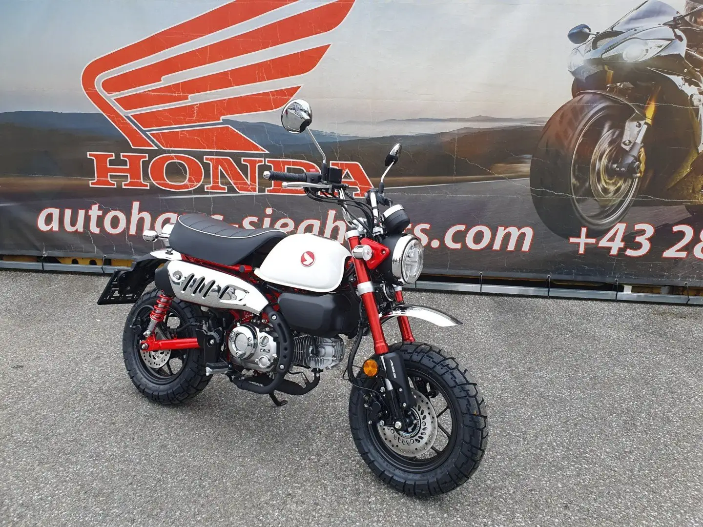 Honda Monkey 125 Roşu - 1