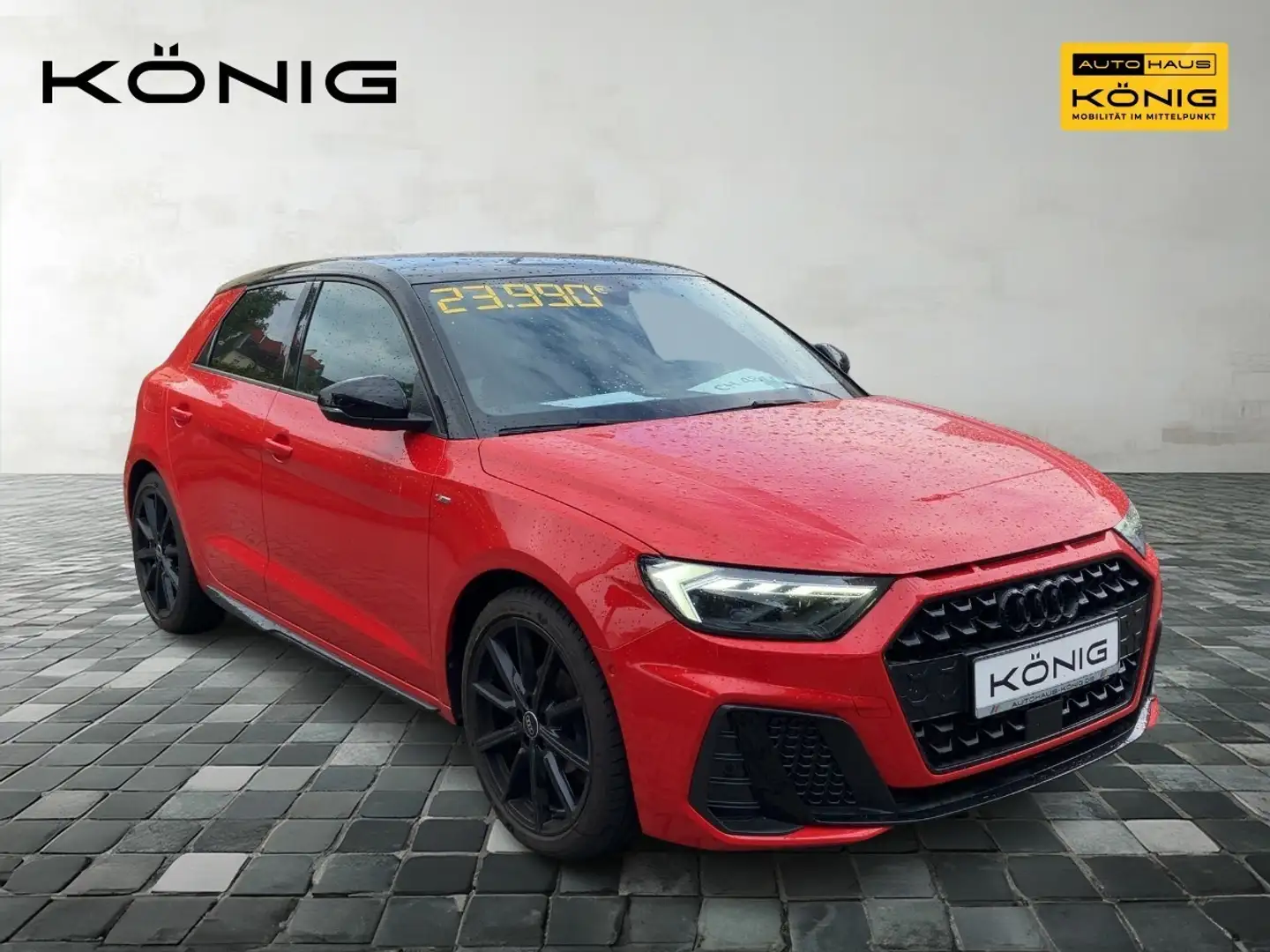 Audi A1 1.0 TFSI S Line Sportback Automatik*SHZ Rot - 2