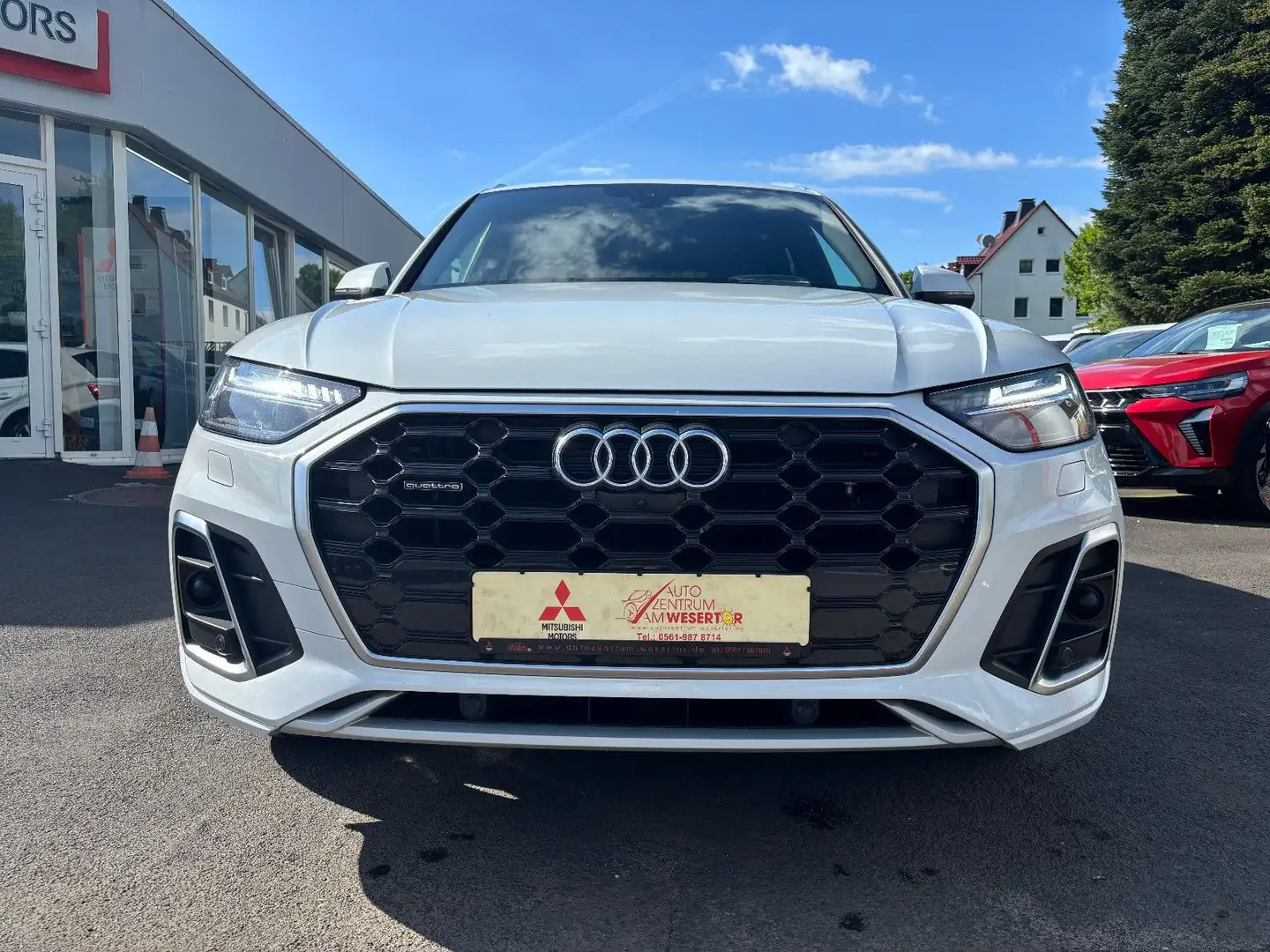 Audi Q5 50 TDI 3.0 quattro S line *Standheizung* Weiß - 2