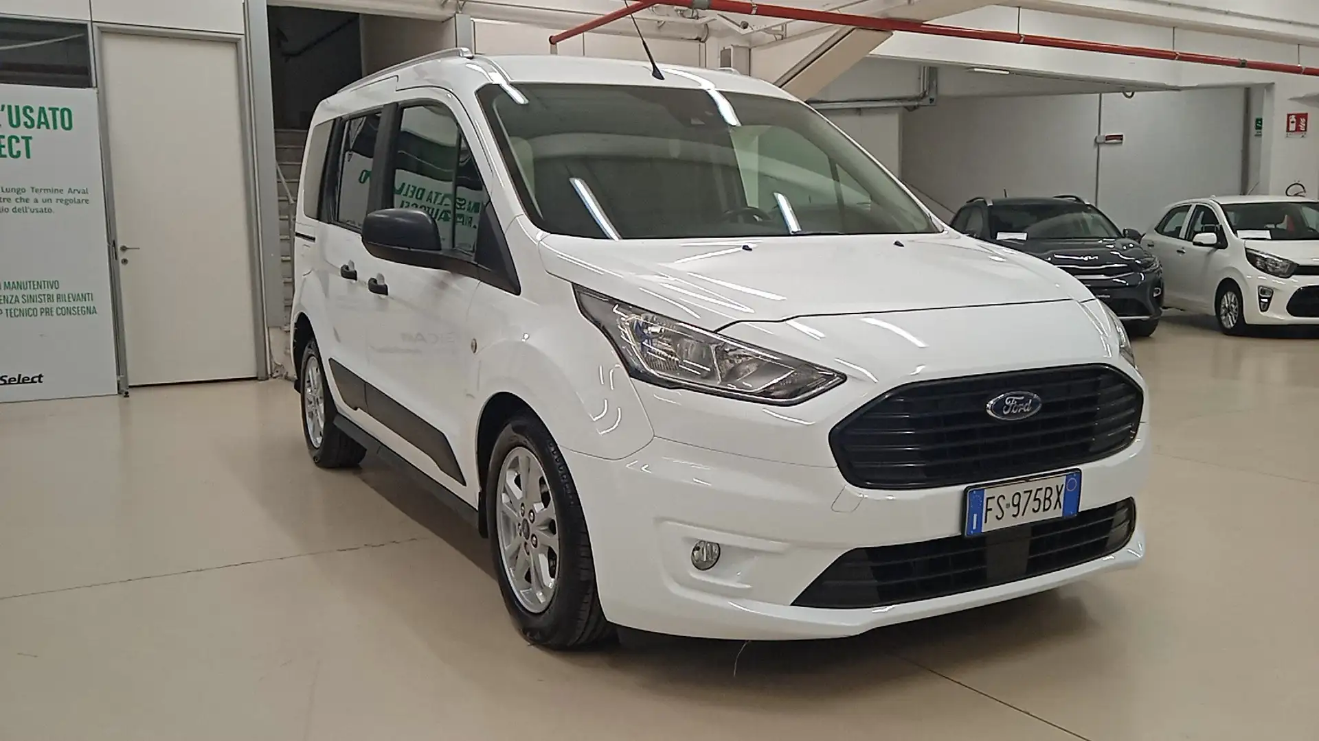Ford Tourneo Connect 1.5 TDCi 100 CV Plus Weiß - 1