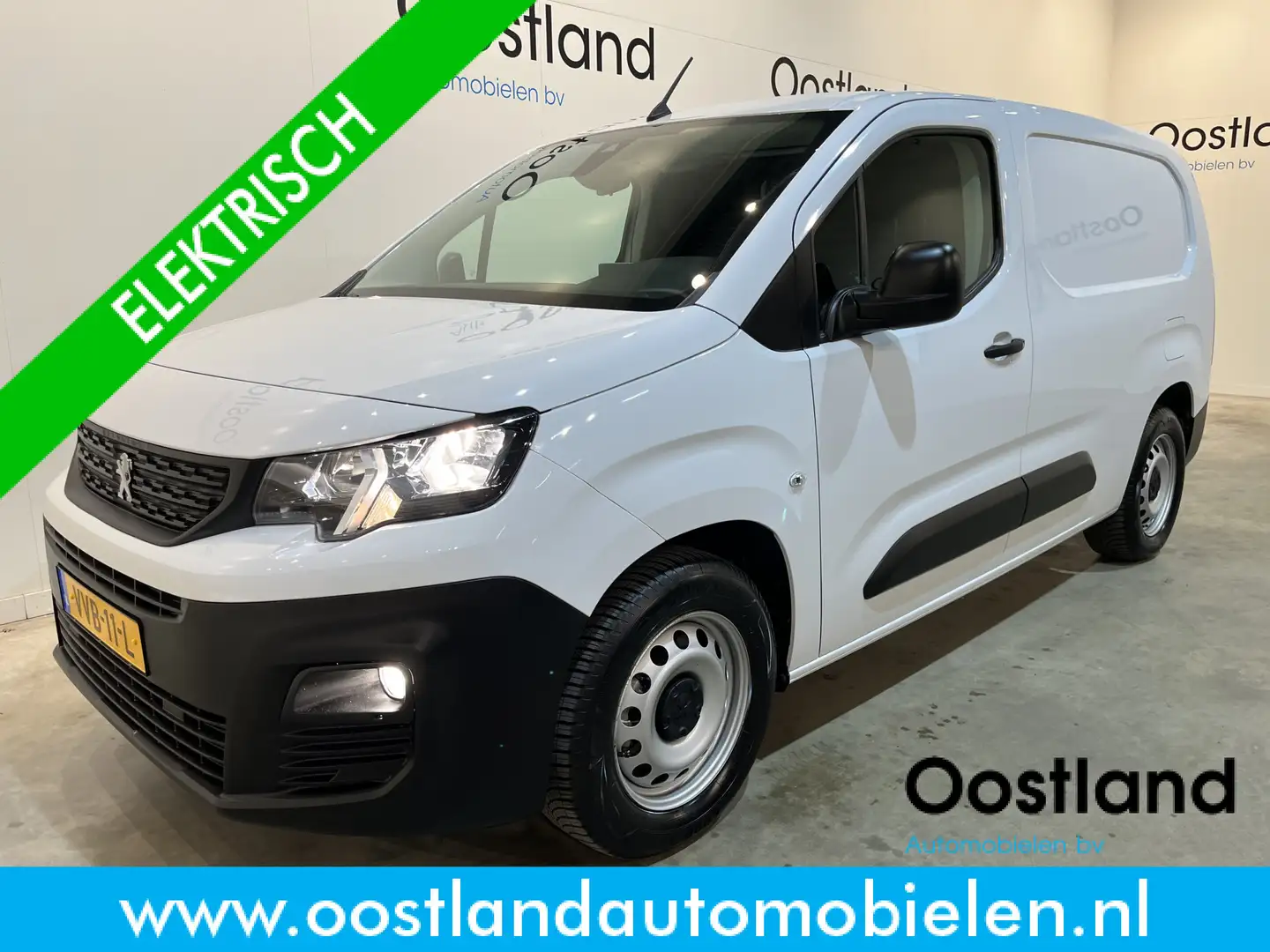 Peugeot Partner e-Partner Premium Long 50 kWh / 100% Elektrisch / Wit - 1
