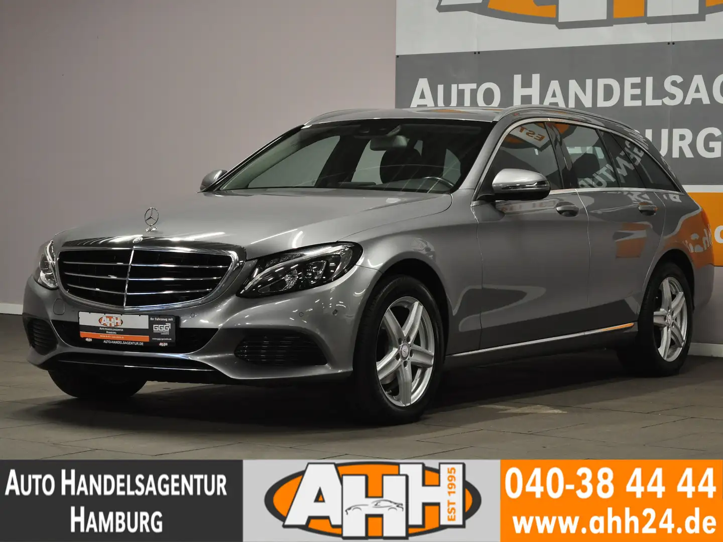 Mercedes-Benz C 180 T AVANTGARDE LUXURY AUT|NAV|IHC|LED|SHZ|1H Grau - 1