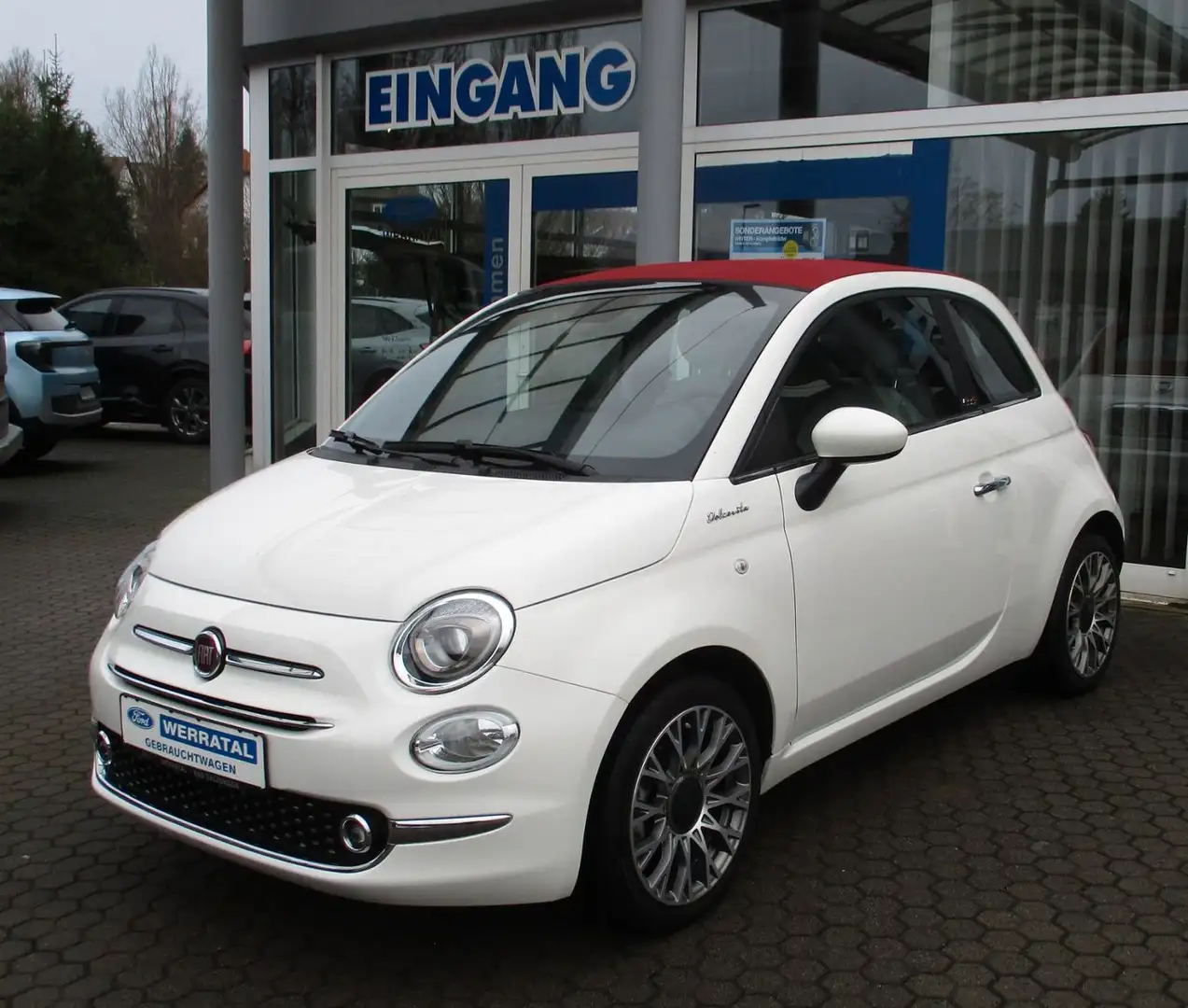 Fiat 500 DolceVita Hybrid / Navi / Klimaauto / DAB Weiß - 1