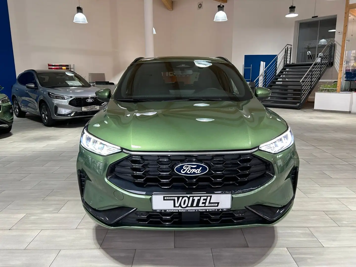 Ford Kuga ST-Line 1,5T 185 PS Automatik 5 J. Gar.! Groen - 2