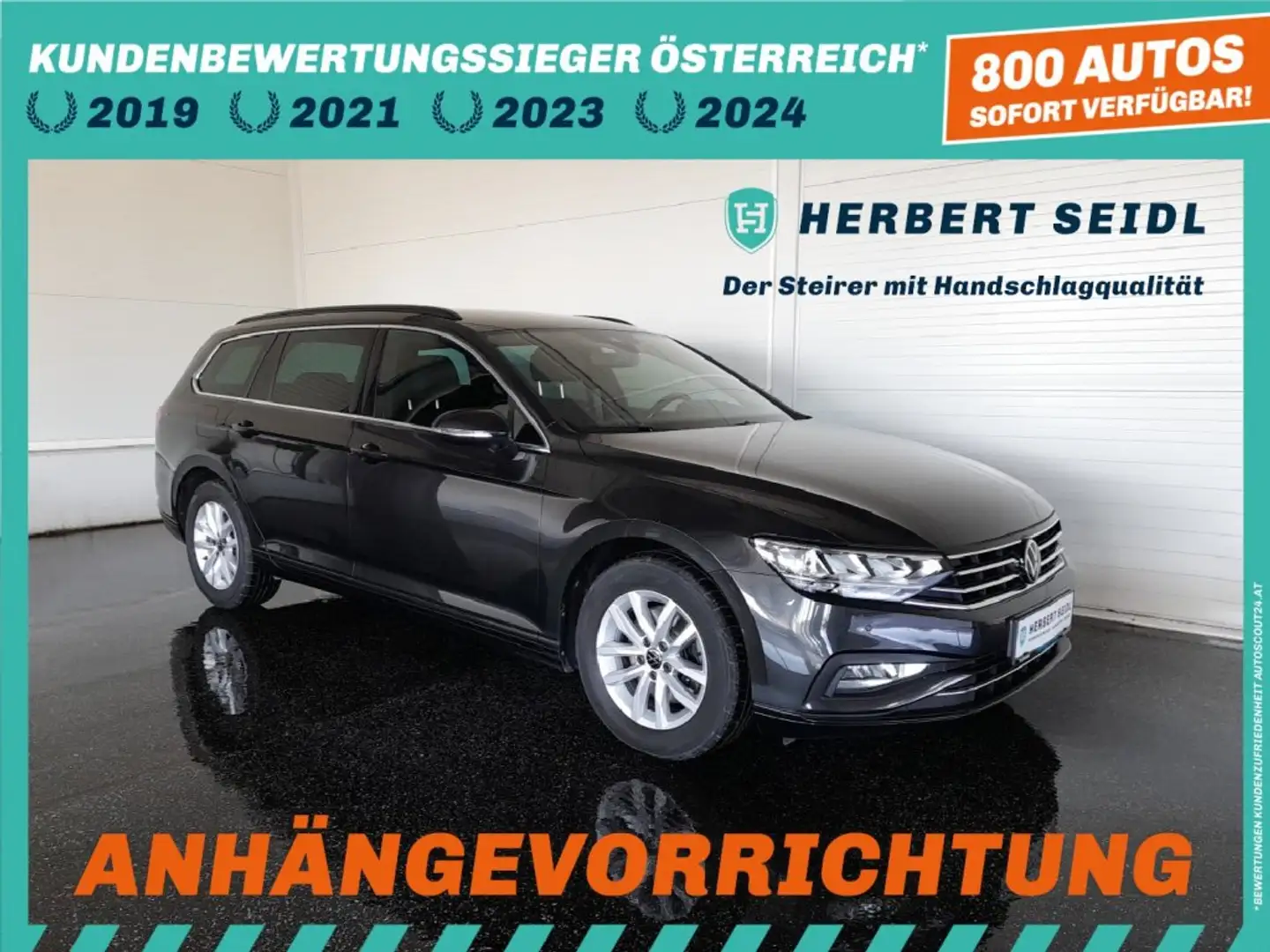 Volkswagen Passat Variant BUSINESS 2,0 TDI DSG *LED / NAVI / AHV & KAMERA / ACC / SPORT MASSAGESITZ / DACHHIMMEL SCHWARZ* Grau - 1