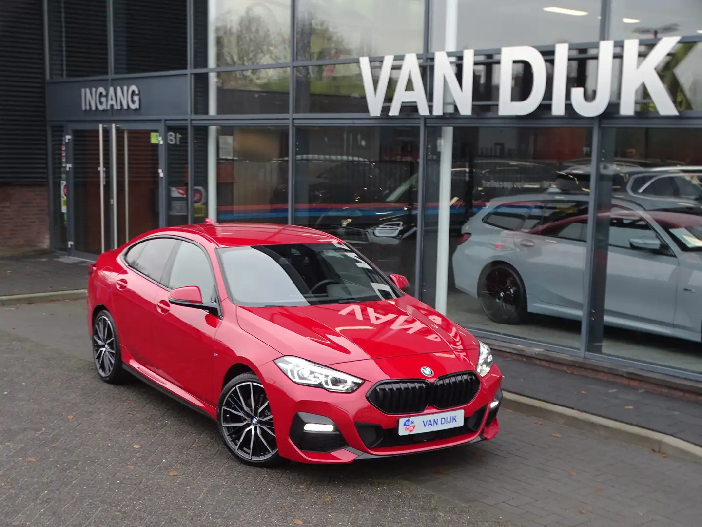 BMW 218 2-serie Gran Coupé 218i High Exe. M Sport kuipstoe Rood - 2
