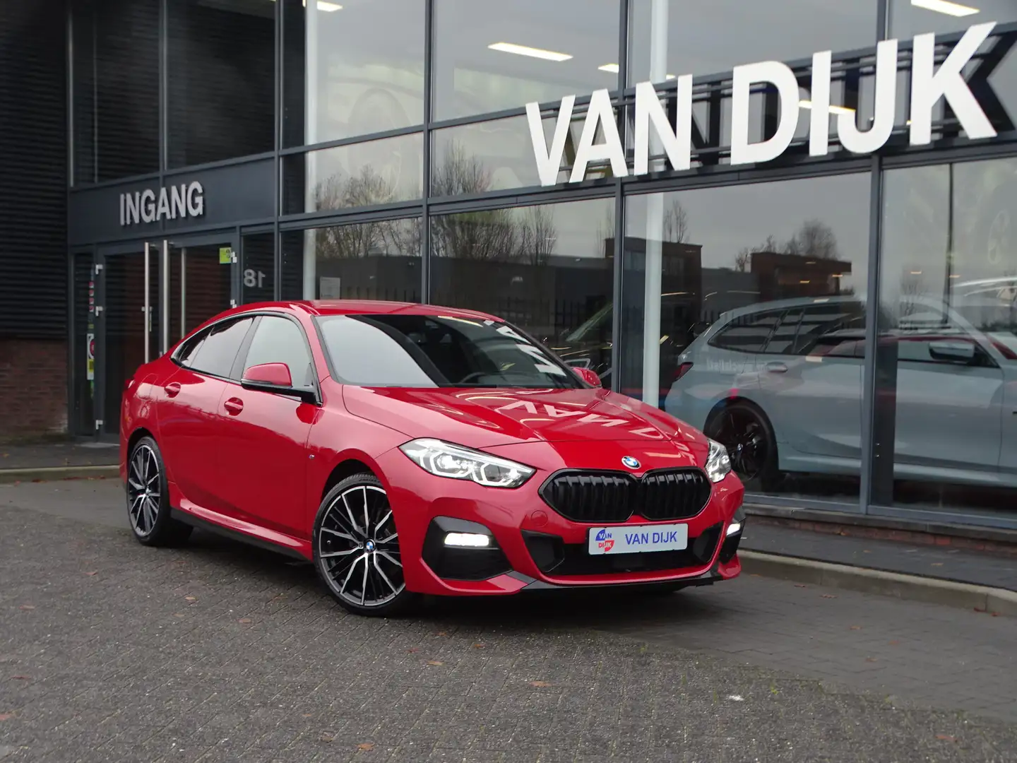 BMW 218 2-serie Gran Coupé 218i High Exe. M Sport kuipstoe Rood - 1
