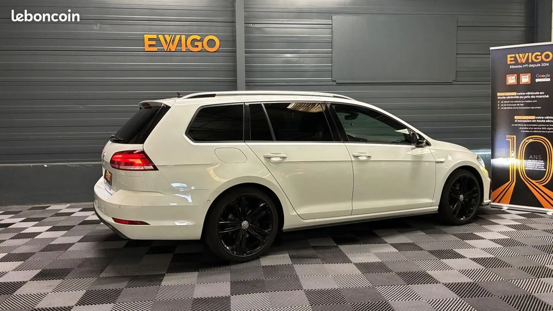 Volkswagen Golf break 2.0 tdi 184 bluemotion gtd dsg bva Wit - 2