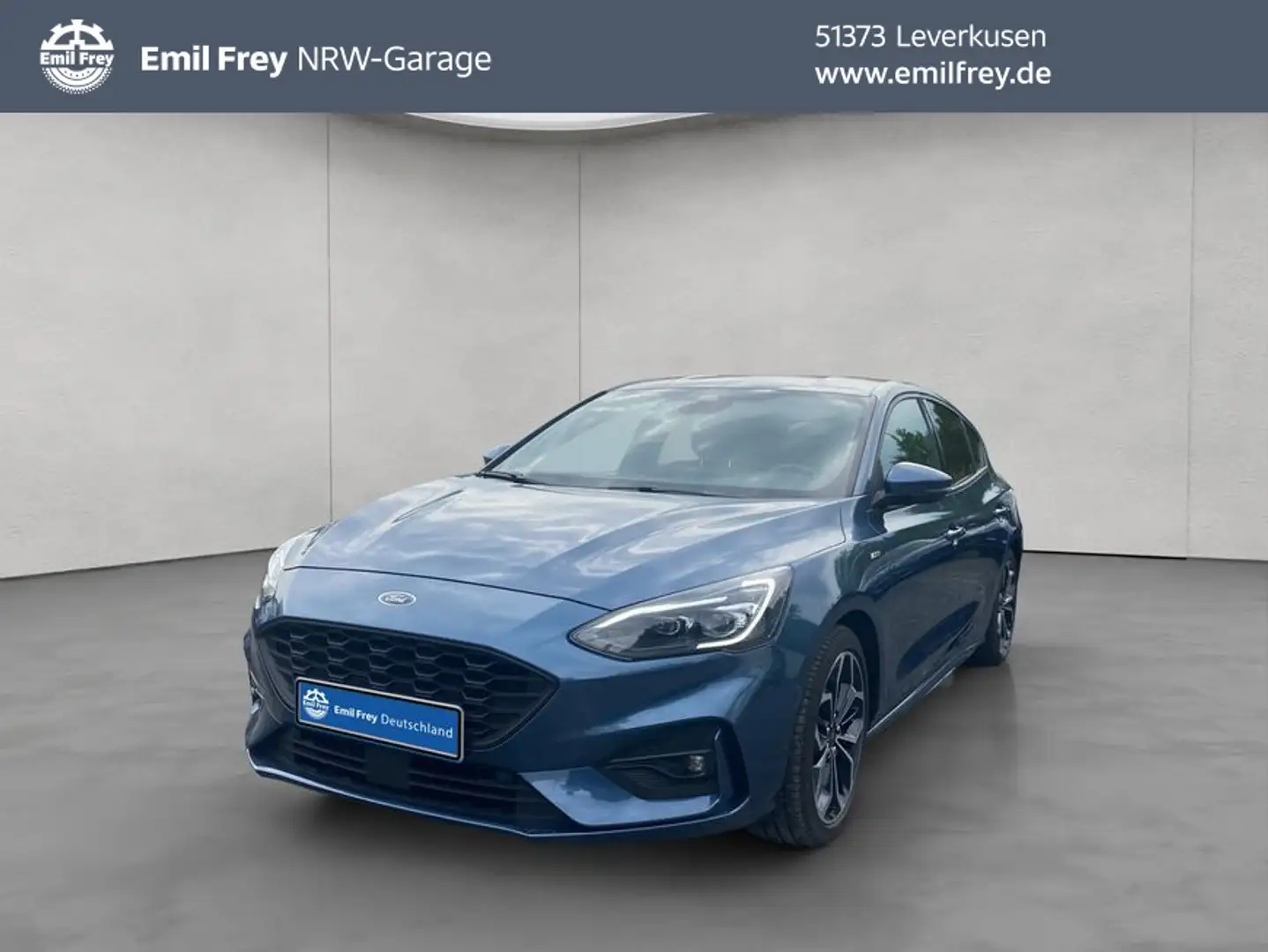 Ford Focus 1.0 EB ST-LINE, Navi, Rfk, B&O, DAB+ Blu/Azzurro - 1