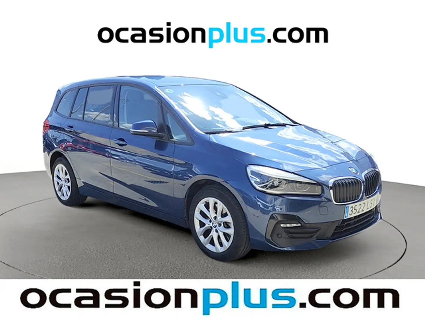 BMW 218 218d Gran Tourer Business Bleu - 2