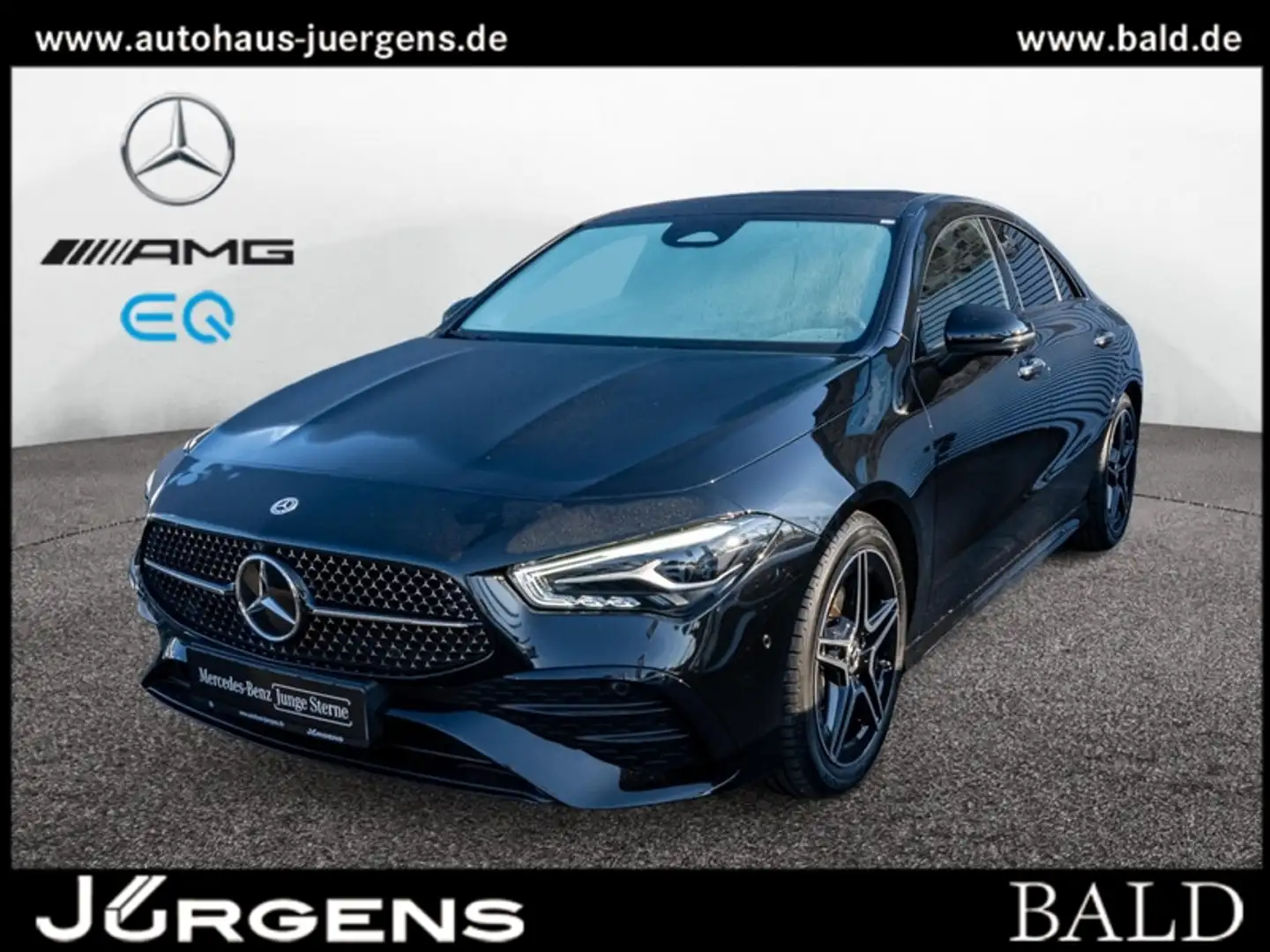 Mercedes-Benz CLA 250 4M Coupé AMG-Sport/360/Pano/Burm/Night Schwarz - 2