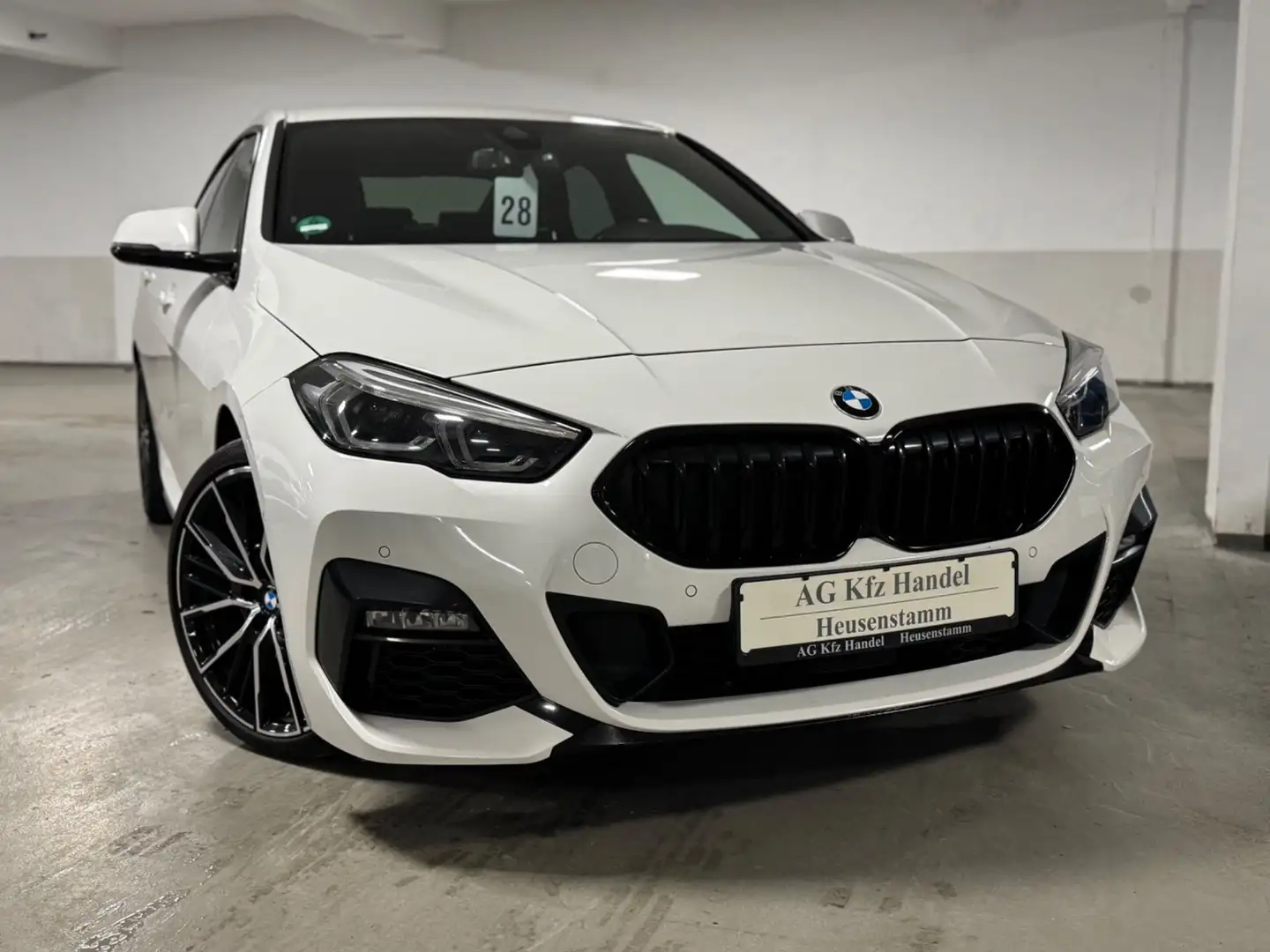 BMW 218 d M SPORT/CAM/SPURHALTE/LED/KEYGO/ Weiß - 2
