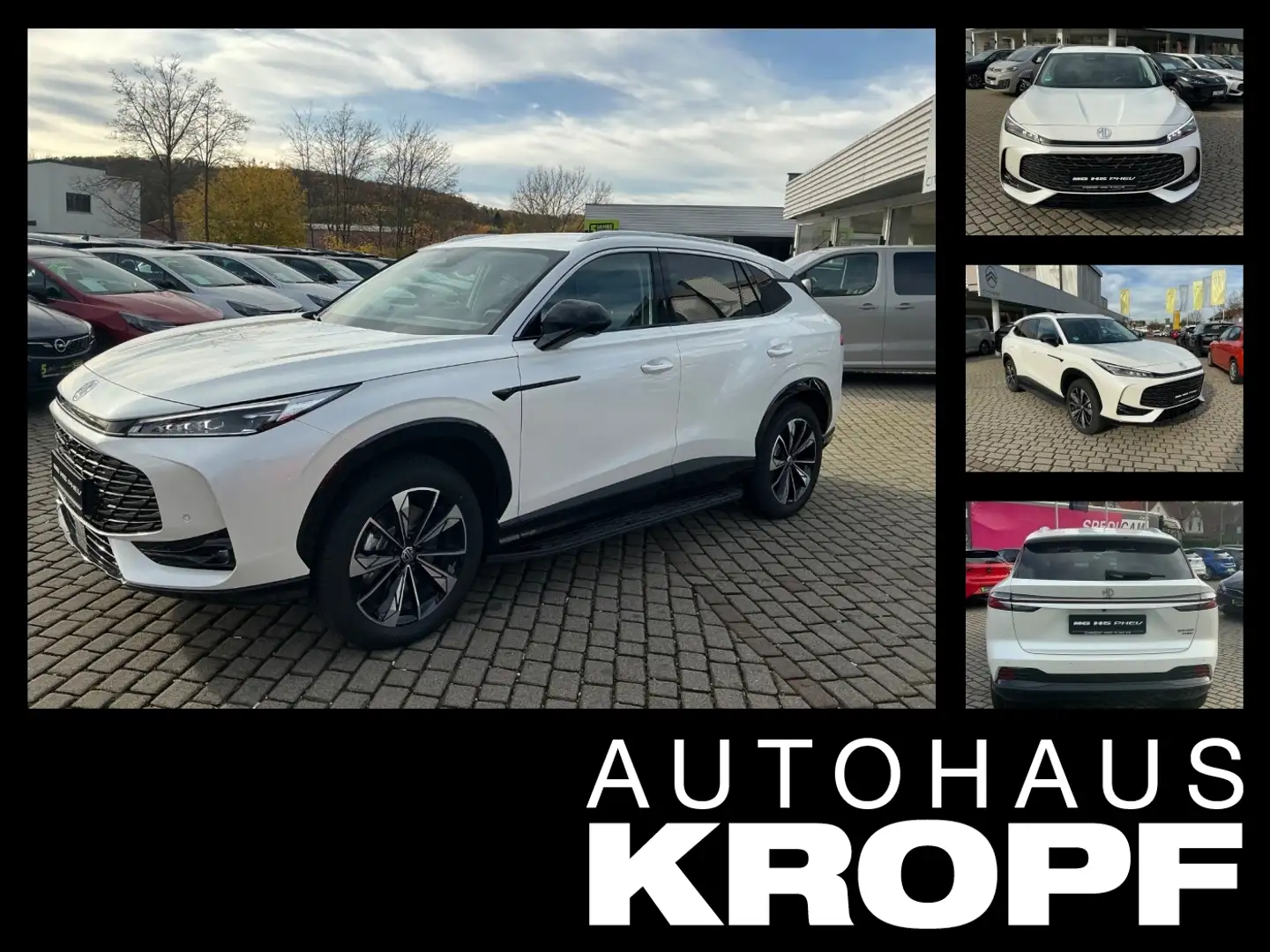 MG HS PHEV Luxury 360Grad,SHZ,PDC,NAVI,LED,Autom. Weiß - 1