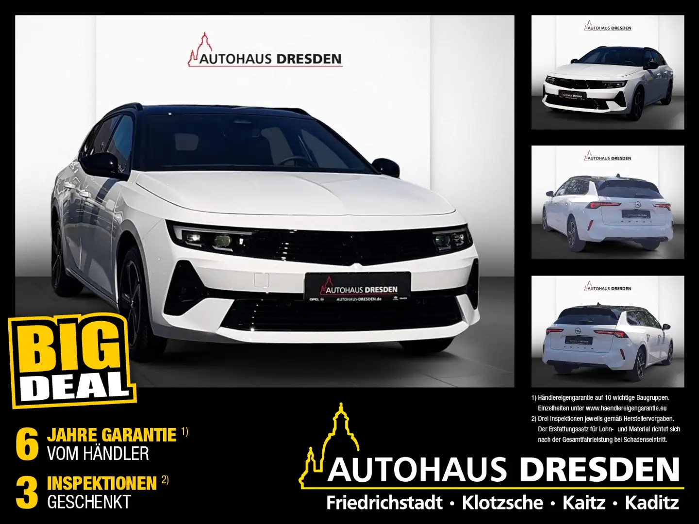 Opel Astra L ST 1.5 D *ACC*MATRIX*360°*AHK* Weiß - 1