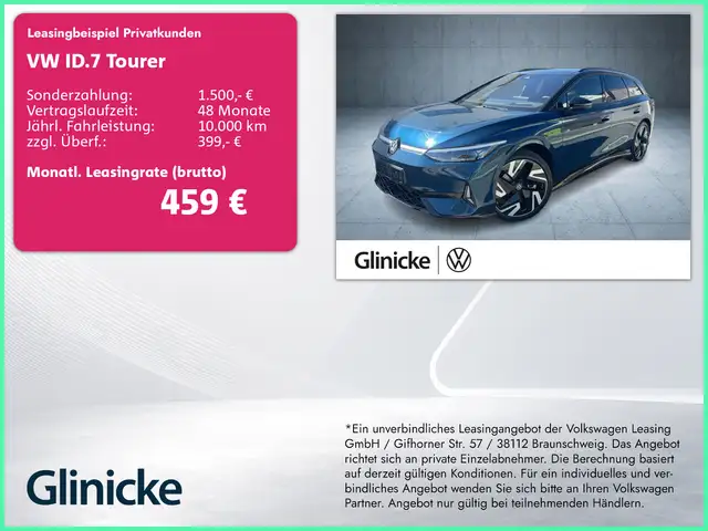 2025 Volkswagen Id.7 in Blue for sale