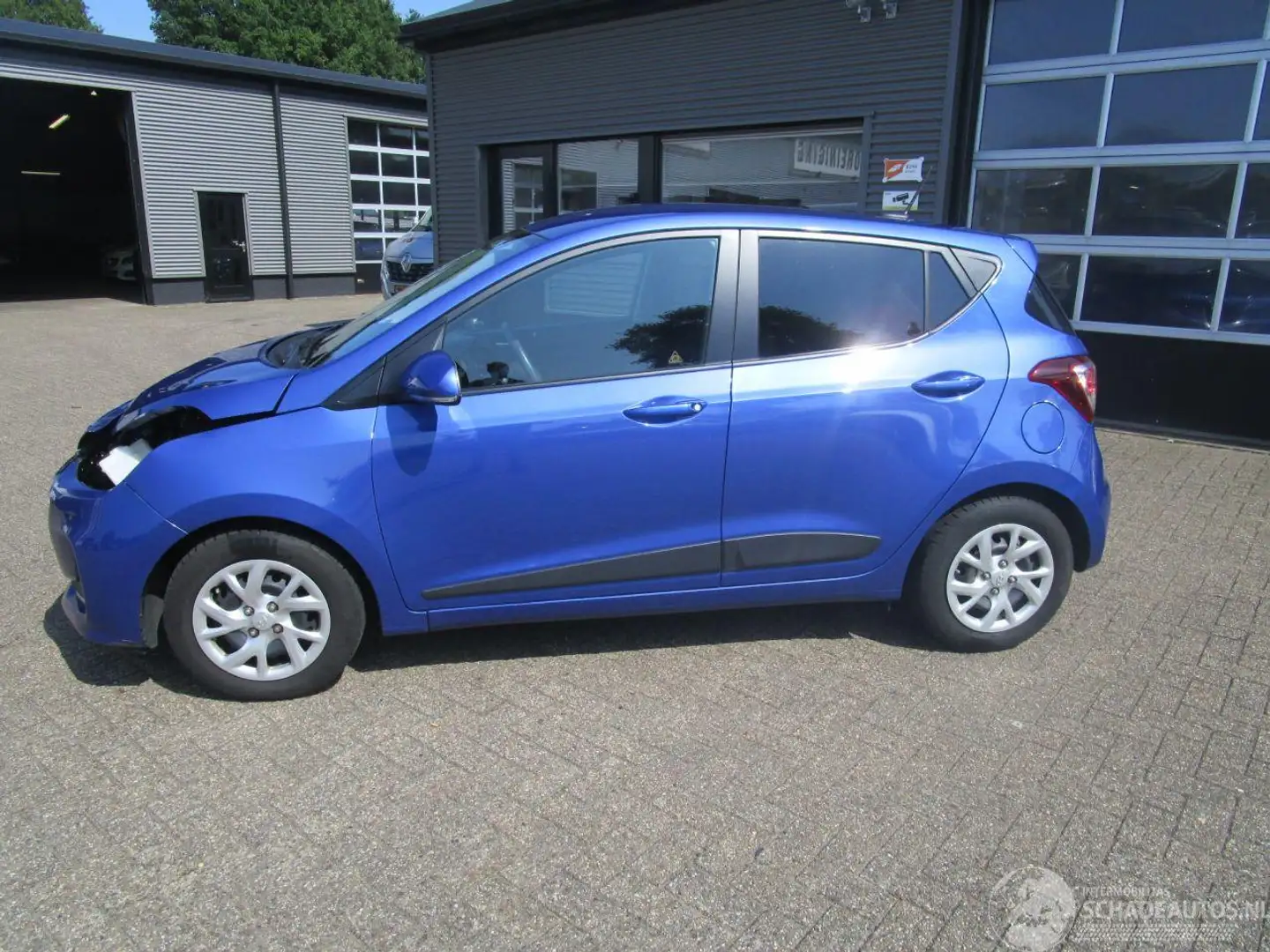 Hyundai i10 I-10 1.0i Premium Bleu - 2