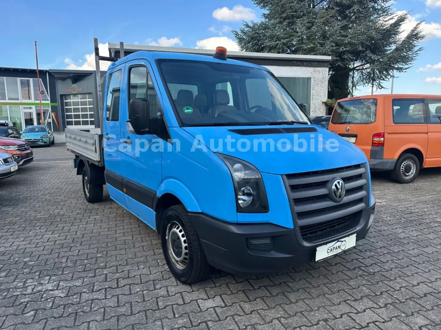 Volkswagen Crafter Pritsche 35 mittel L2 Doppelkabine 7Sitz Blau - 1