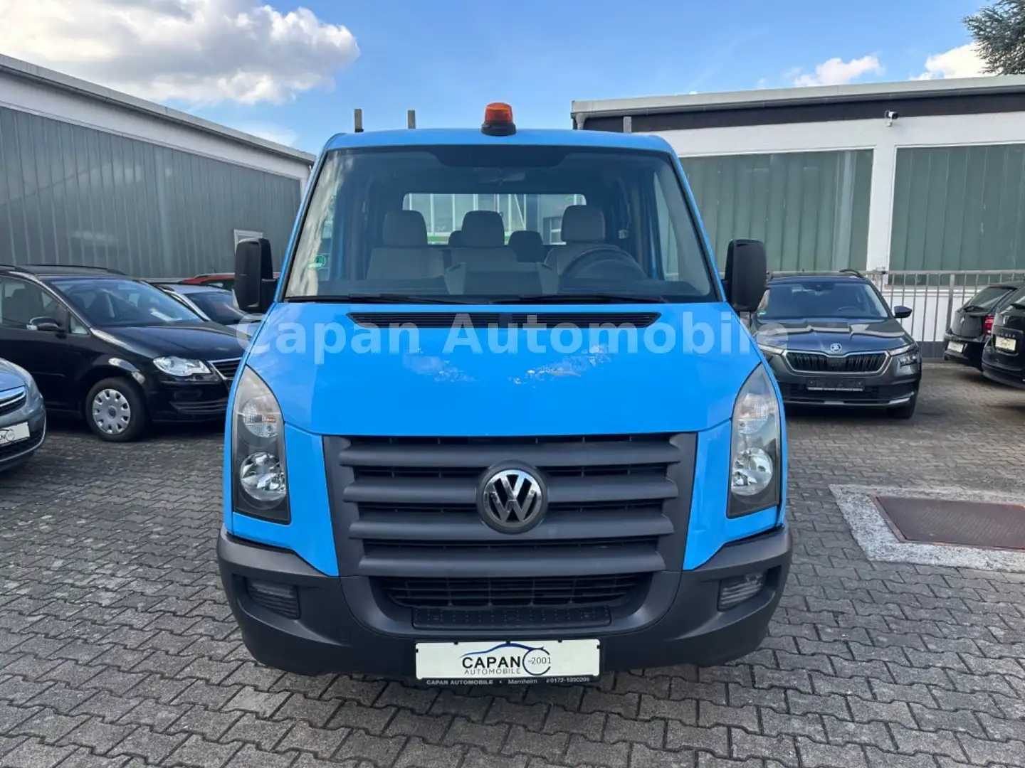 Volkswagen Crafter Pritsche 35 mittel L2 Doppelkabine 7Sitz Blau - 2