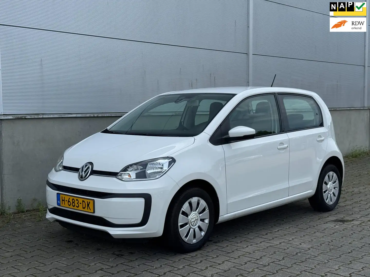 Volkswagen up! 1.0 BMT move up! 5 DEURS AIRCO|ELEKT.PAK|NAP| Wit - 1