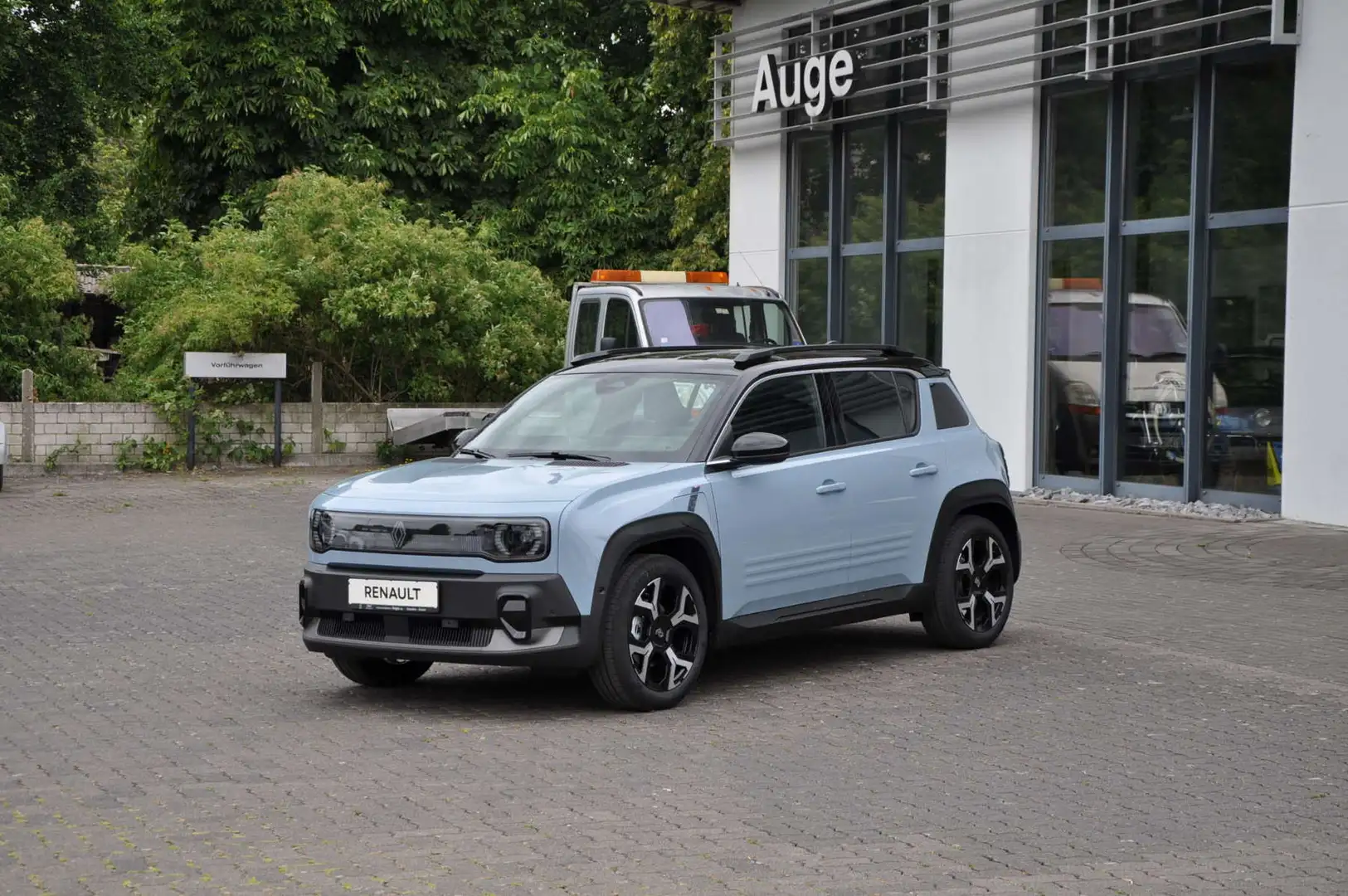 Renault R 4 E-Tech elektrisch Techno 150 Comfort Range Blau - 1