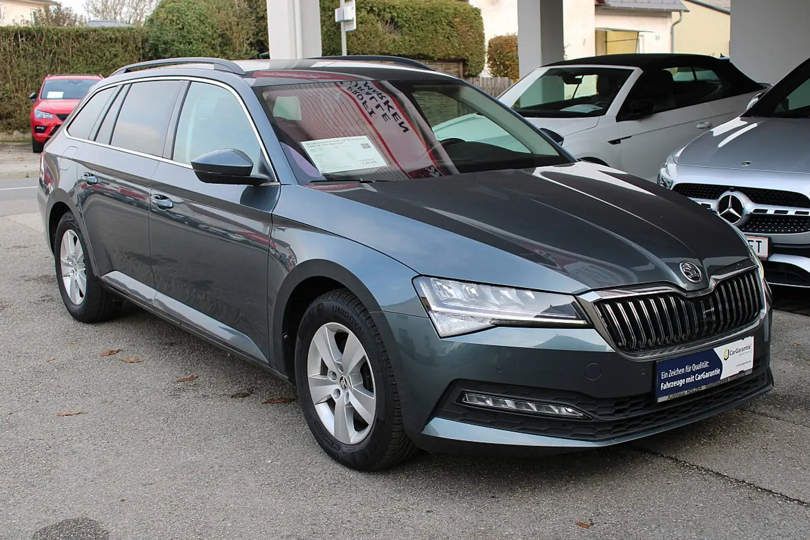 Skoda Superb Kombi 2,0 TDI Ambition DSG *Memorysitz, WSS hei... Grau - 2