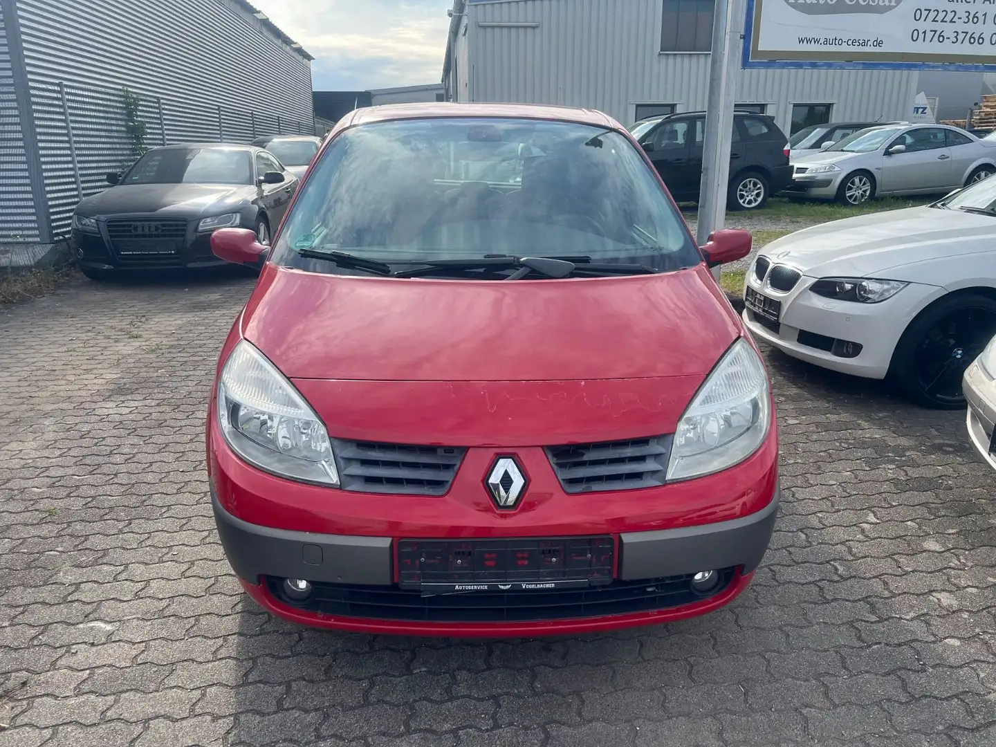 Renault Scenic Authentique 1.6 16V AUTOMATIK , TÜV NEU Rouge - 2