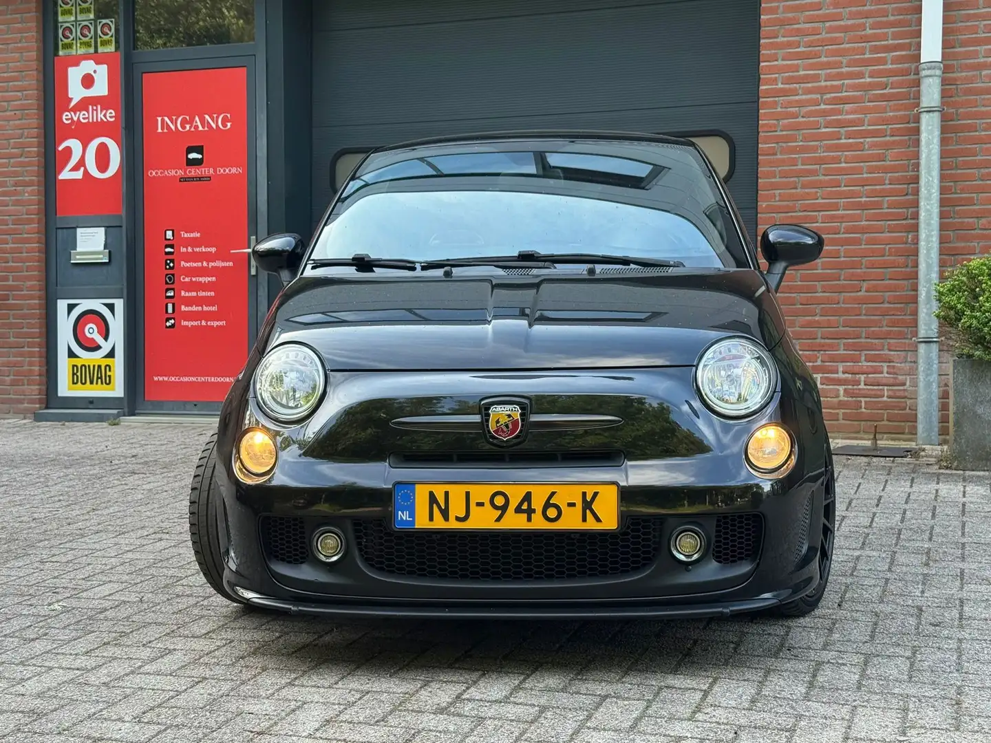 Fiat 500 Abarth 1.4-16V |Luxe Uitvoering|Onderhouden|APK|LM Velgen Schwarz - 2