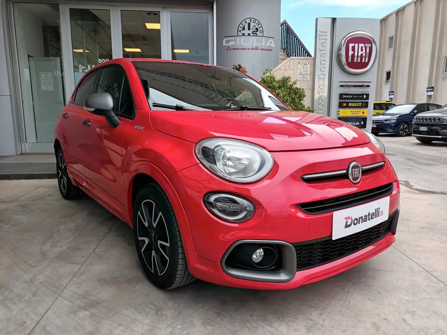 Fiat 500X 500X Sport 1.6 MultiJet 130 CV Rood - 1