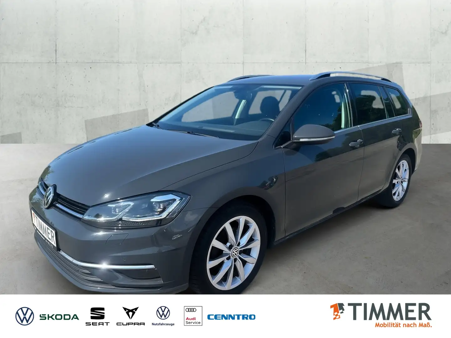 Volkswagen Golf Variant VII Variant 1.5 TSI DSG HIGHLINE *LED *ACC *LM17" Grau - 1